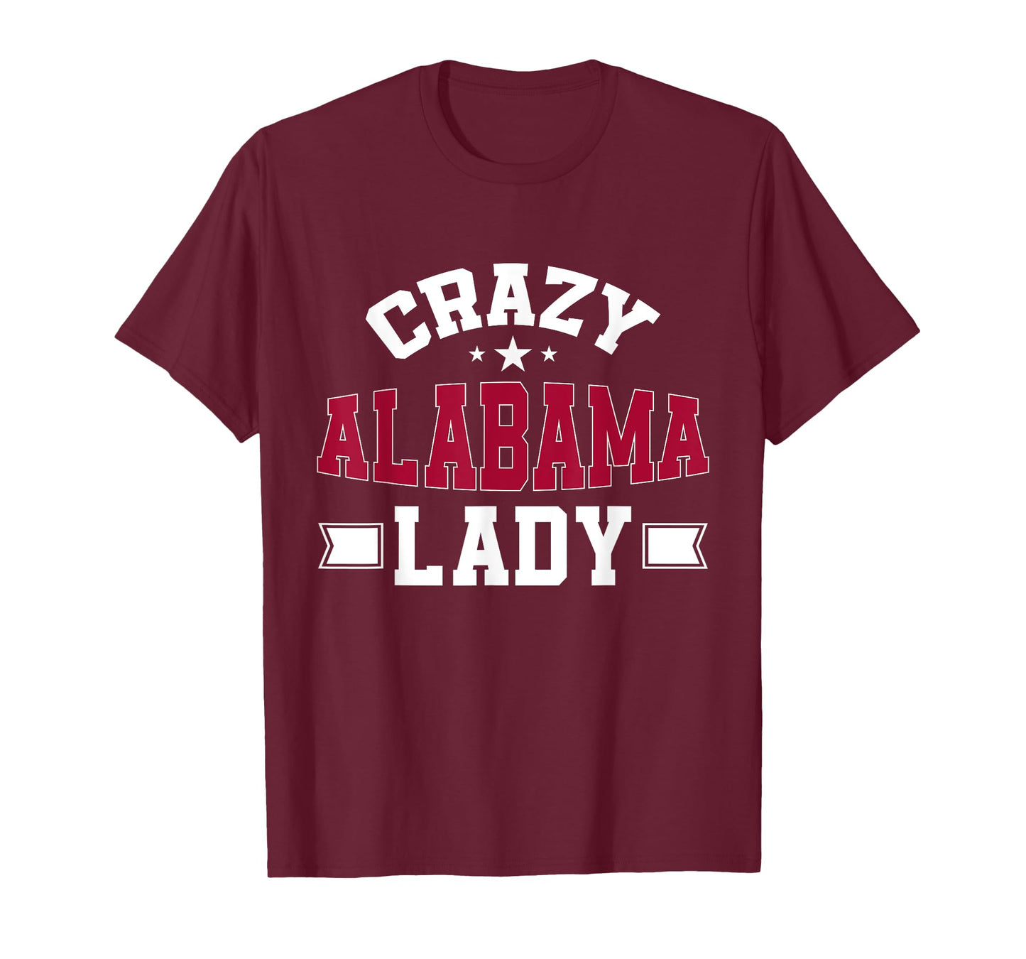 Crazy Alabama Lady Alabama T-Shirt