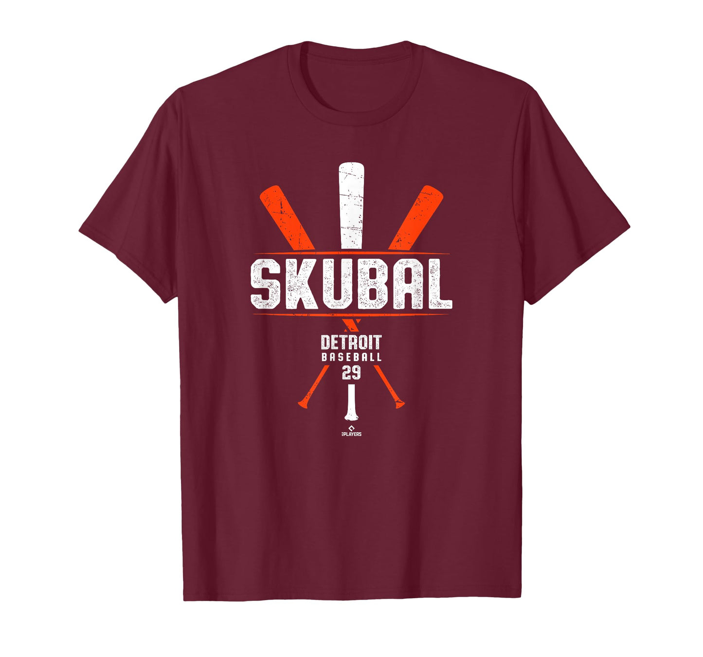 Vintage Baseball Bat Gameday Tarik Skubal Detroit Baseball T-Shirt
