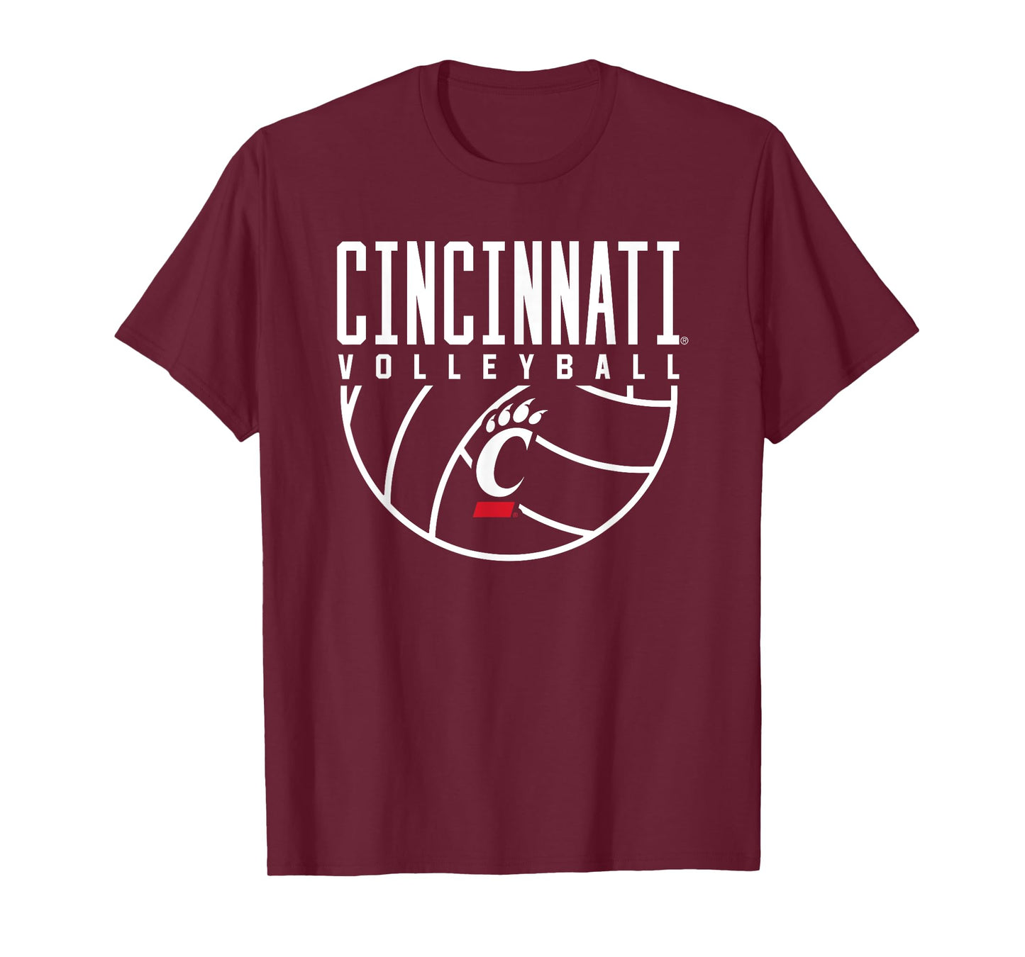 University of Cincinnati Bearcats Volleyball Arch T-Shirt