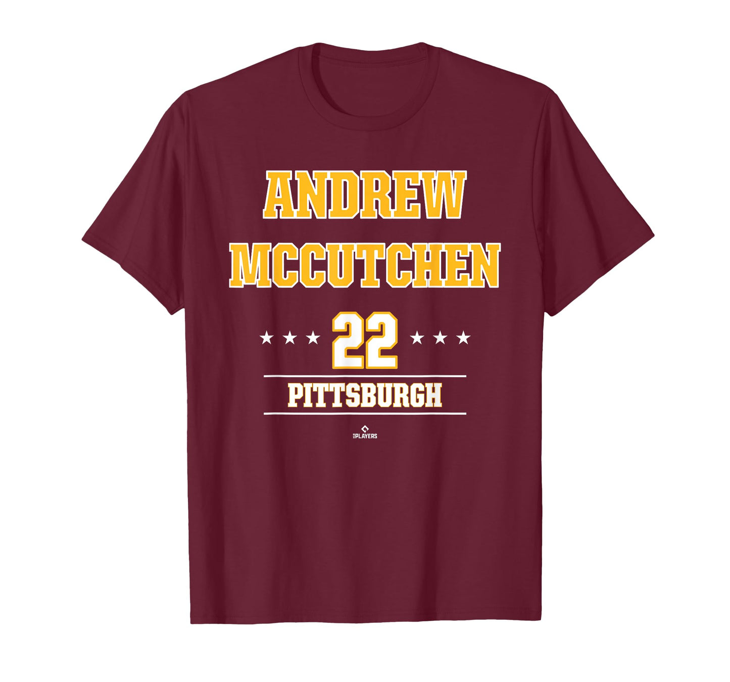 Baseball Star Andrew McCutchen Pittsburgh MLBPA T-Shirt