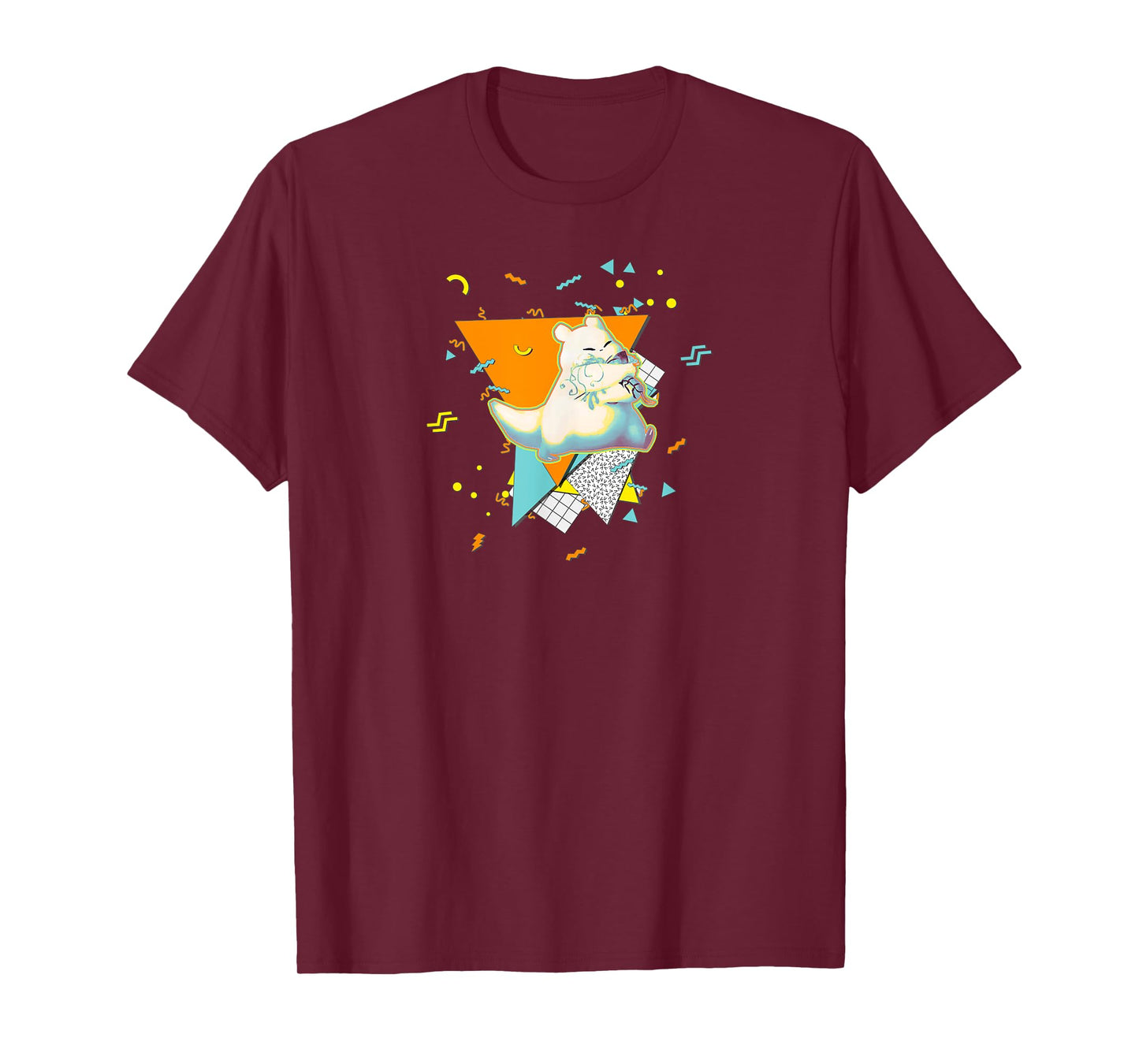 a e s t h e t i c Unisex 90s Slugcat T-Shirt Black Small Crew Neck Short Sleeve Classic Fit Cotton Blend Machine Wash