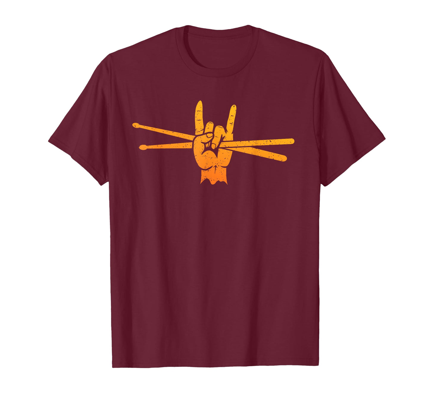 Funny Drummer Art For Men Women Kids Drumming Lover Drummer T-Shirt