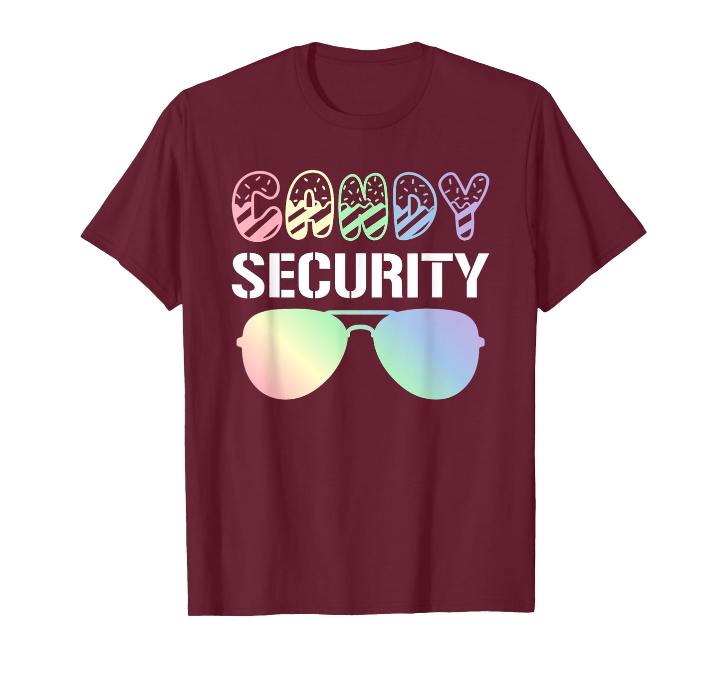 Candy Security Squad Sunglasses Candyland Birthday Lover T-Shirt