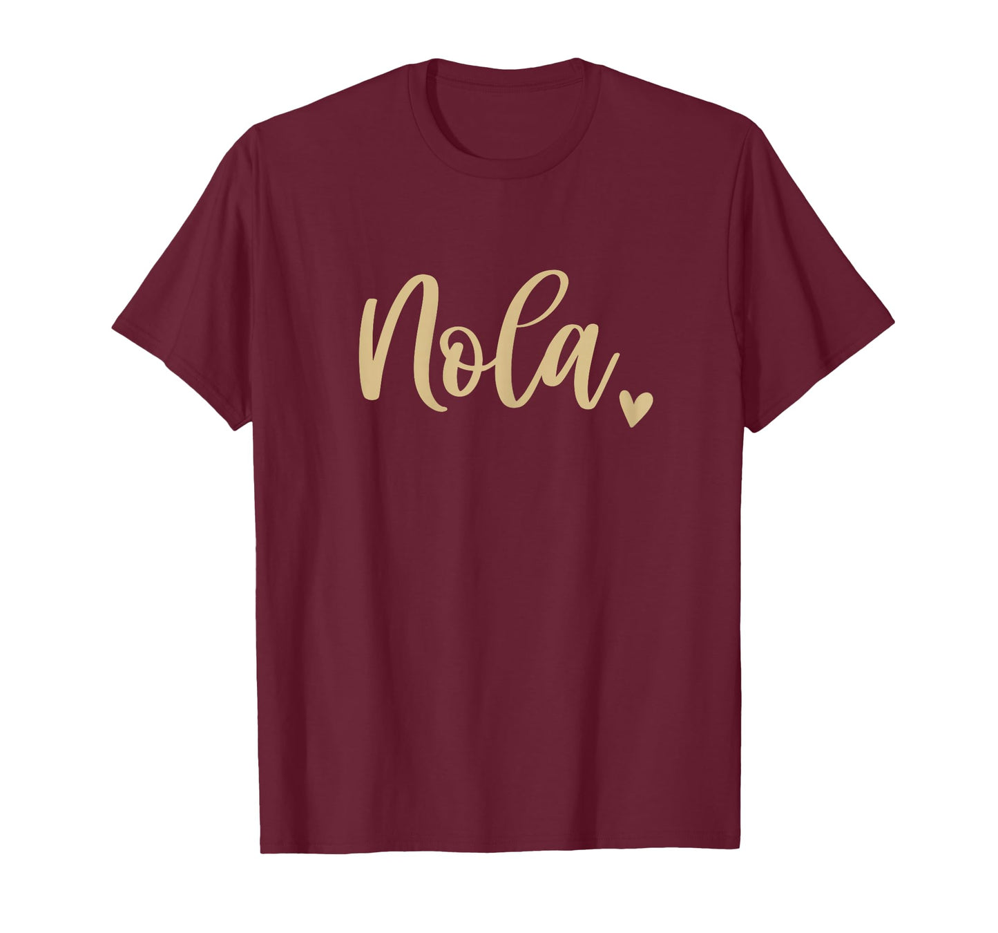 Nola New Orleans Cute Womens T-Shirt