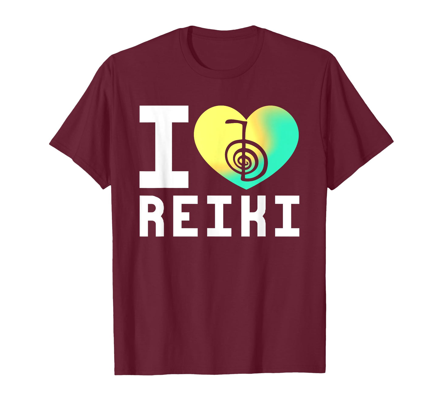 Heart Reiki Master Chakra Yoga Japan Healing Energy Esoteric T-Shirt
