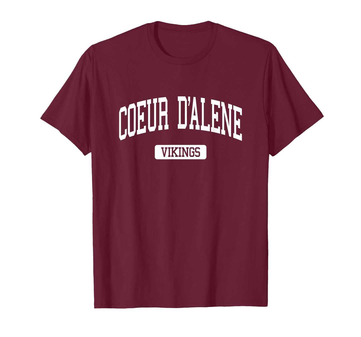 Coeur D'Alene High School HS Coeur D'Alene ID Varsity Sports T-Shirt