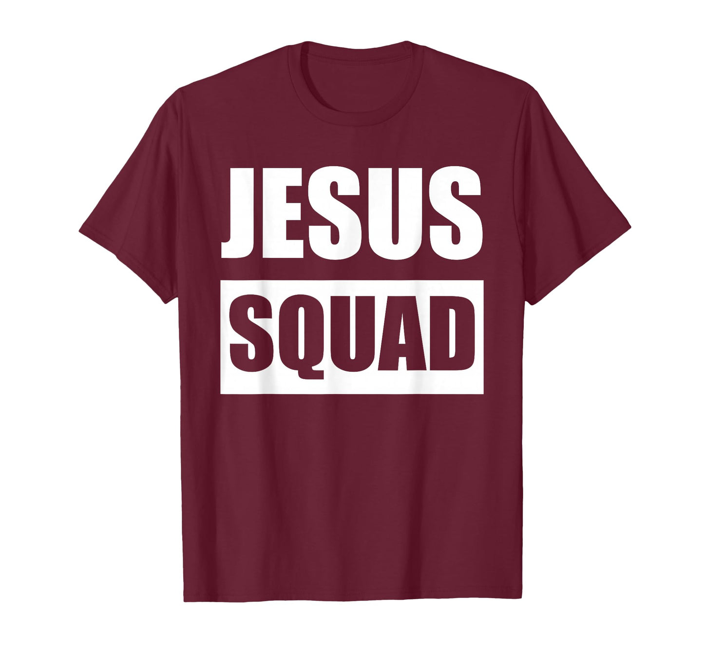 Jesus Squad Bold Faithful Group Statement T-Shirt
