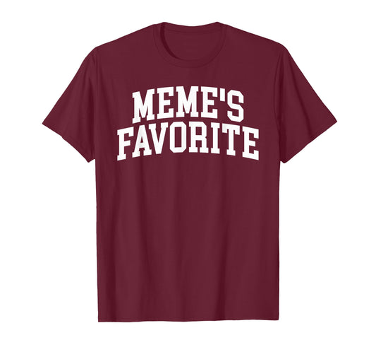 Meme's Favorite Grandchild T-Shirt