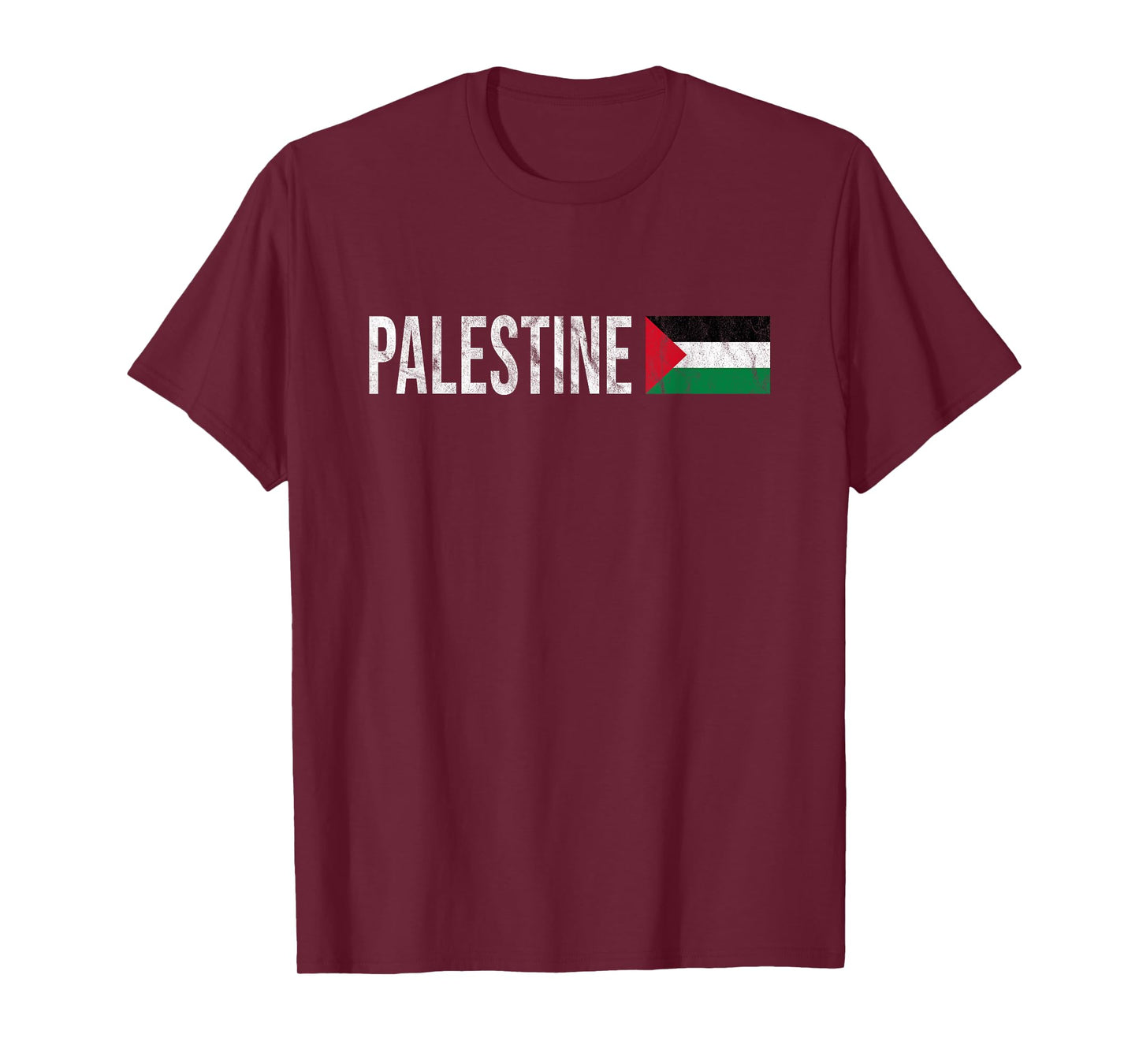 Palestine Flag Souvenir - Retro Palestinian Design T-Shirt