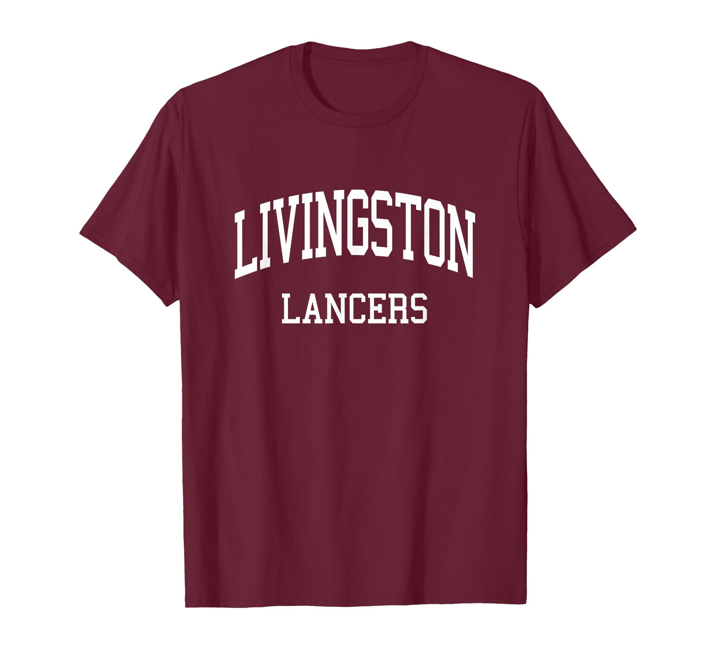Livingston High School HS Livingston NJ Retro Sports T-Shirt