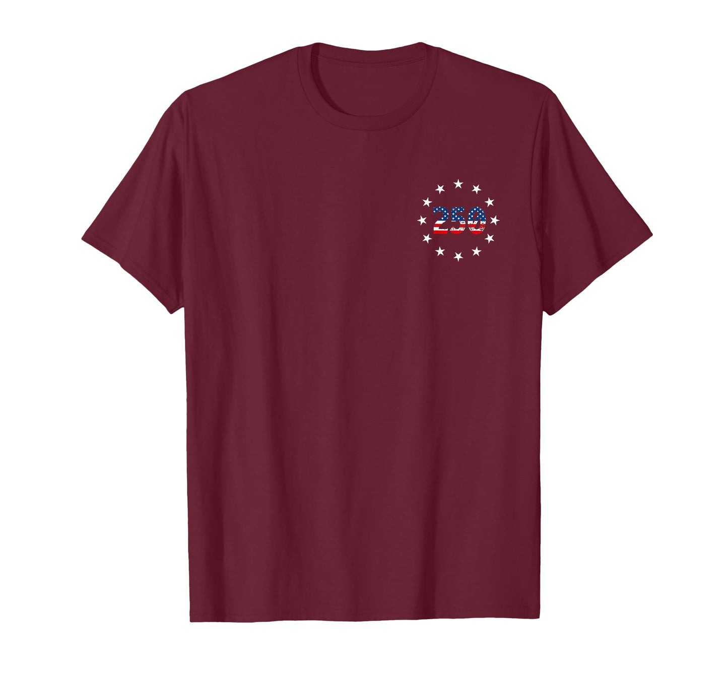 250 Years American 250th Anniversary US USA Flag 4th of July T-Shirt