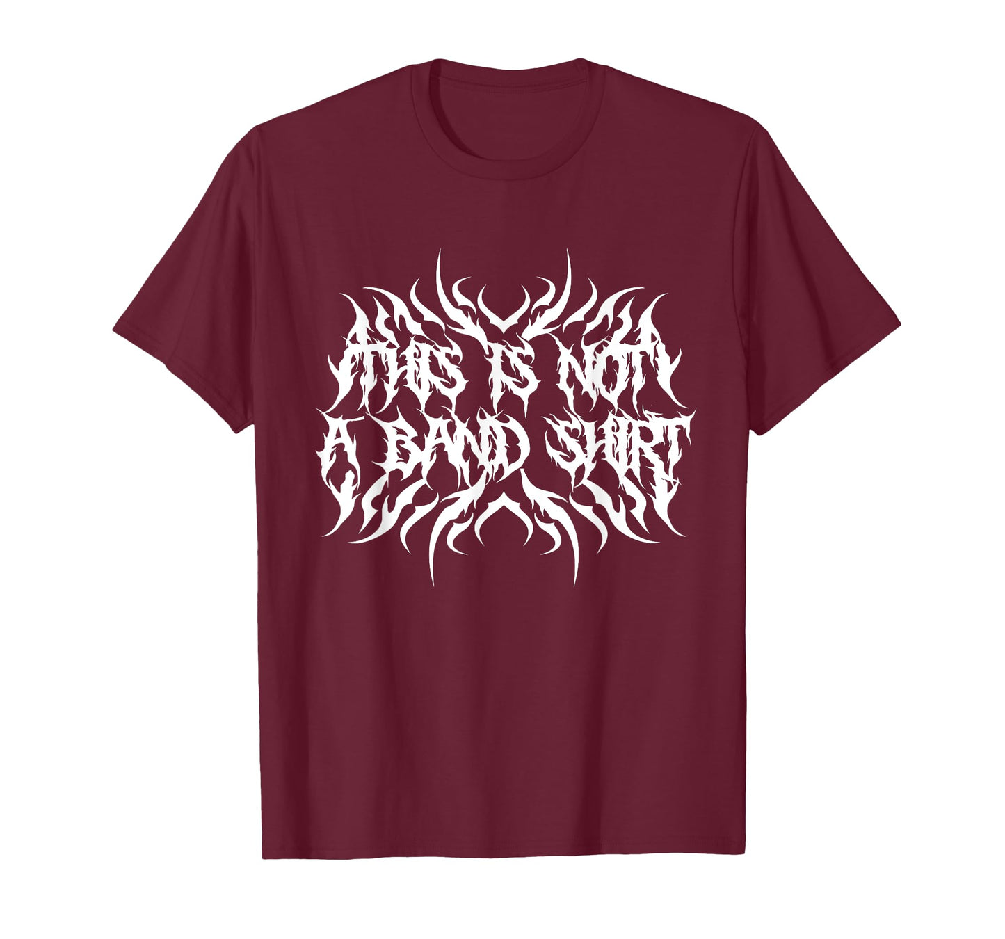 Deathcore Logo This is not a Band Shirt for Death Metal T-Shirt