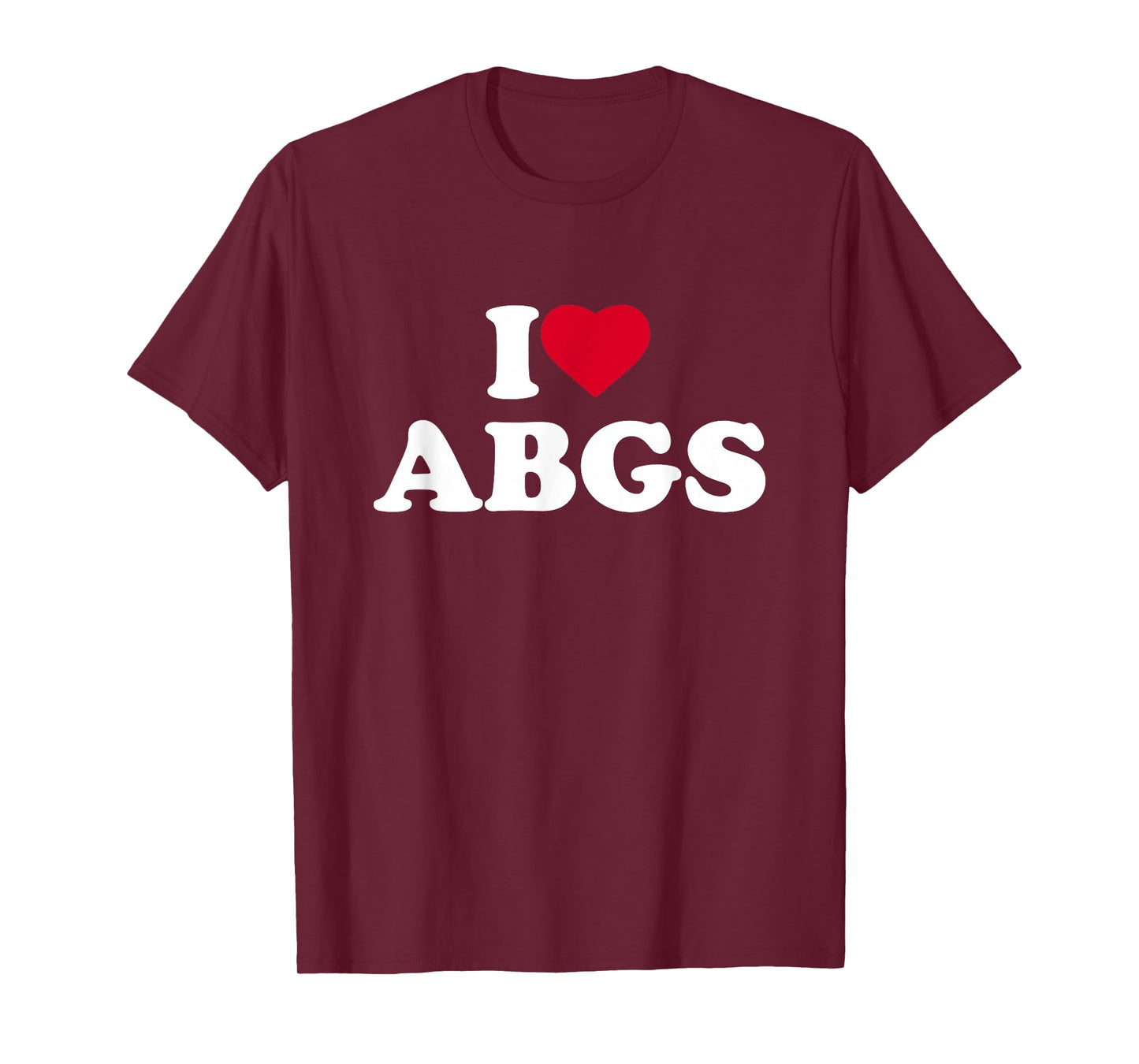 I Love ABGS I Heart ABGS Lover Asian Baby Girls T-Shirt