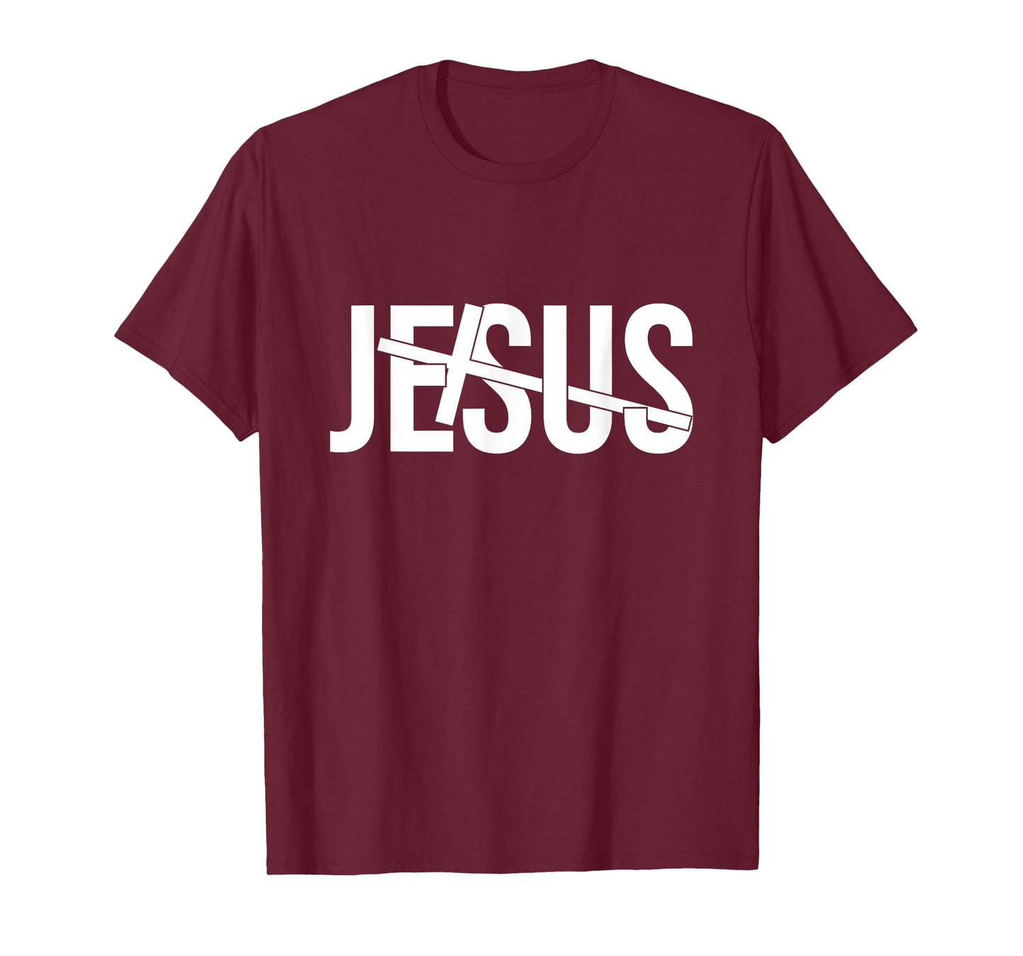 The Name Jesus with a Cross T-Shirt