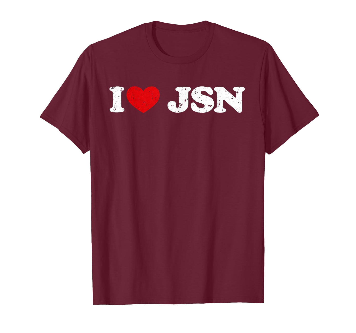 I Love JSN Vintage I I Heart JSN T-Shirt