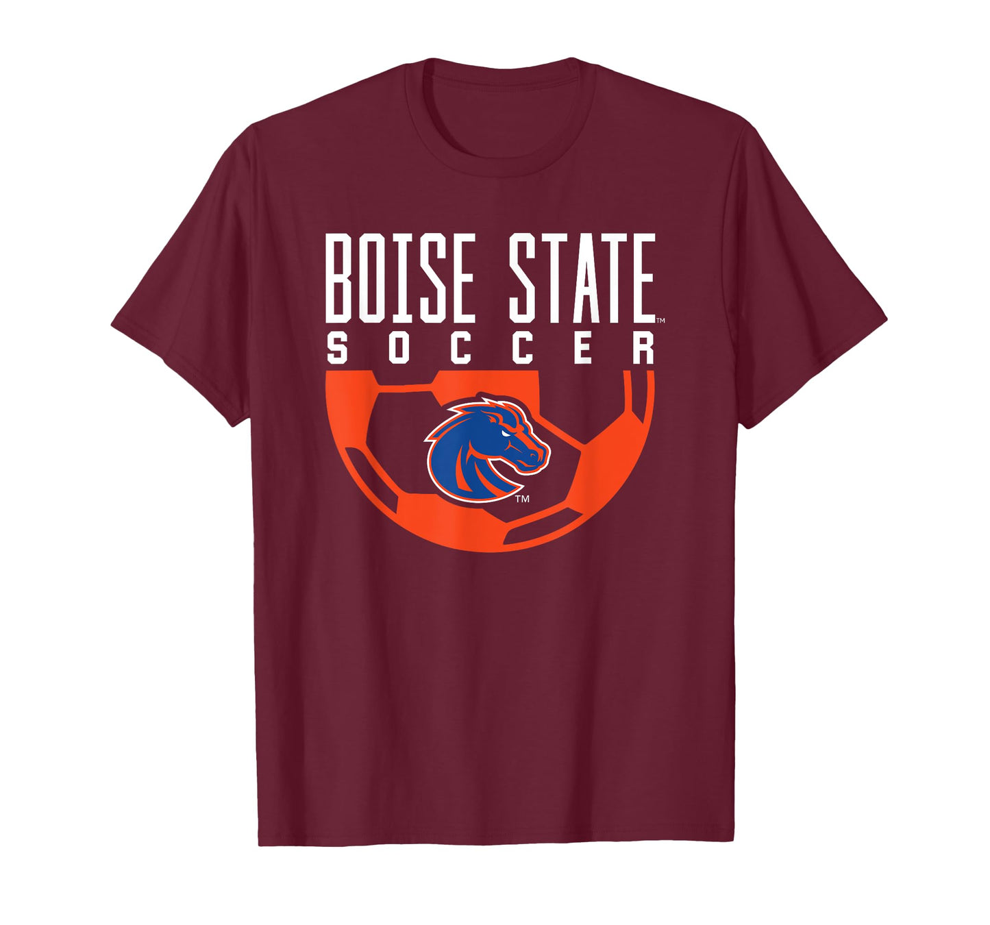 Boise State University BSU Broncos Soccer Arch T-Shirt