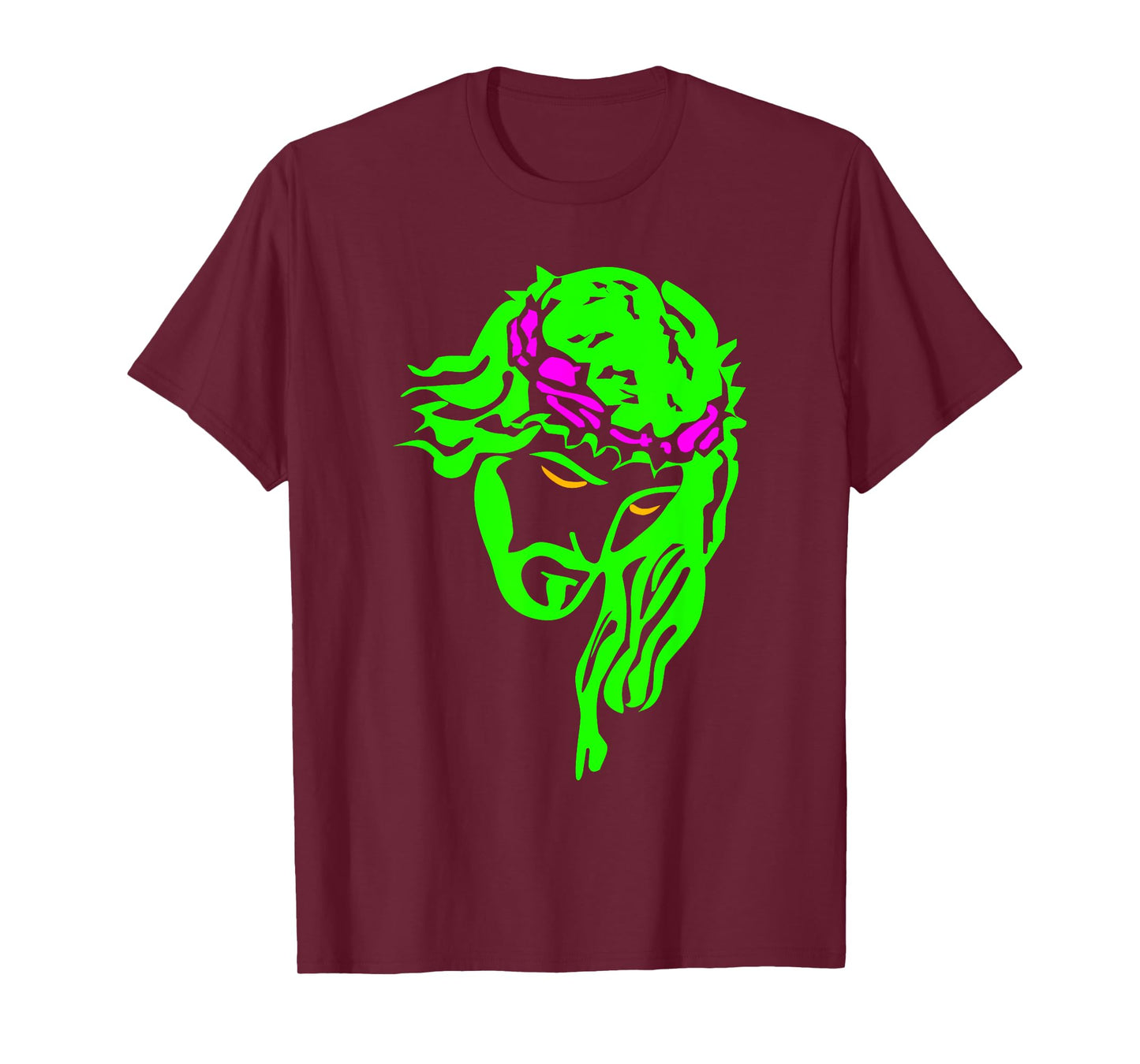 Neon Jesus T-Shirt || Cool Christian Tees T-Shirt