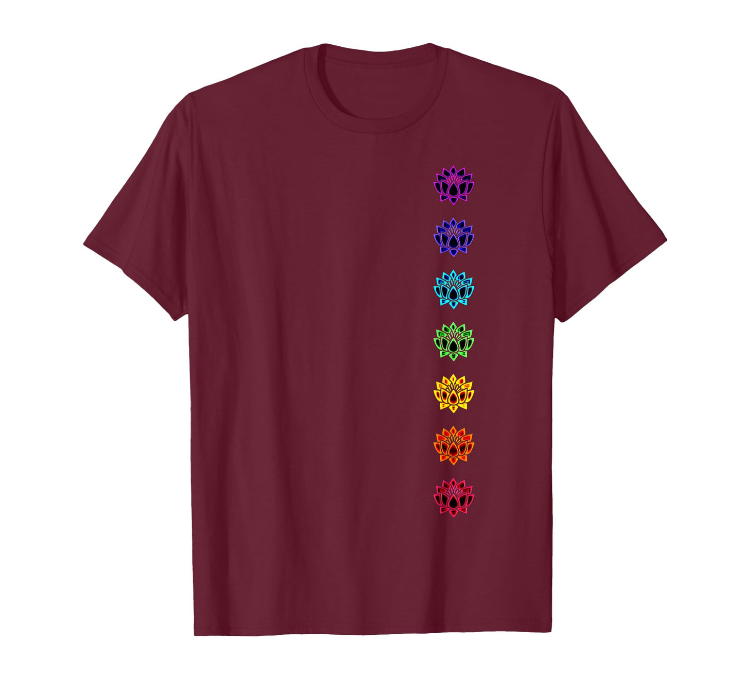Chakra buddhism lotus flower yoga symbol spirituality buddha T-Shirt