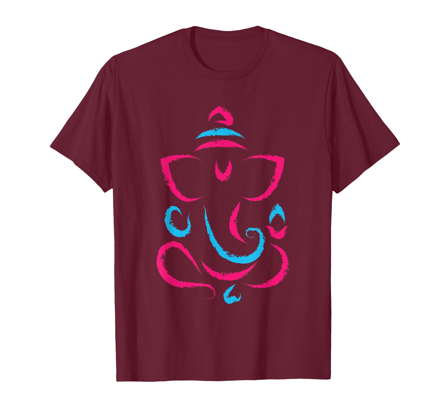 Yoga Hindu Indian Meditation Deepavali Diwali Rangoli Ganesh T-Shirt