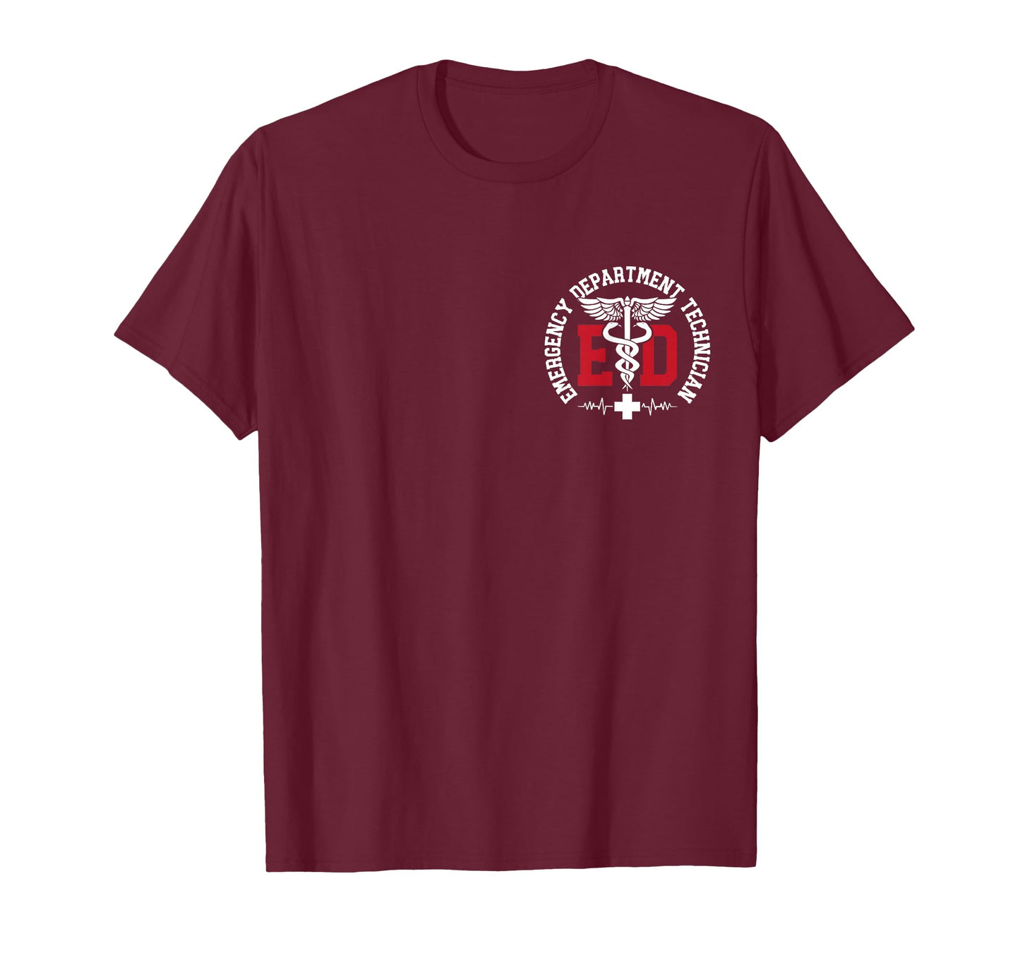 ED Emergency Department Technician ED Tech Caduceus T-Shirt