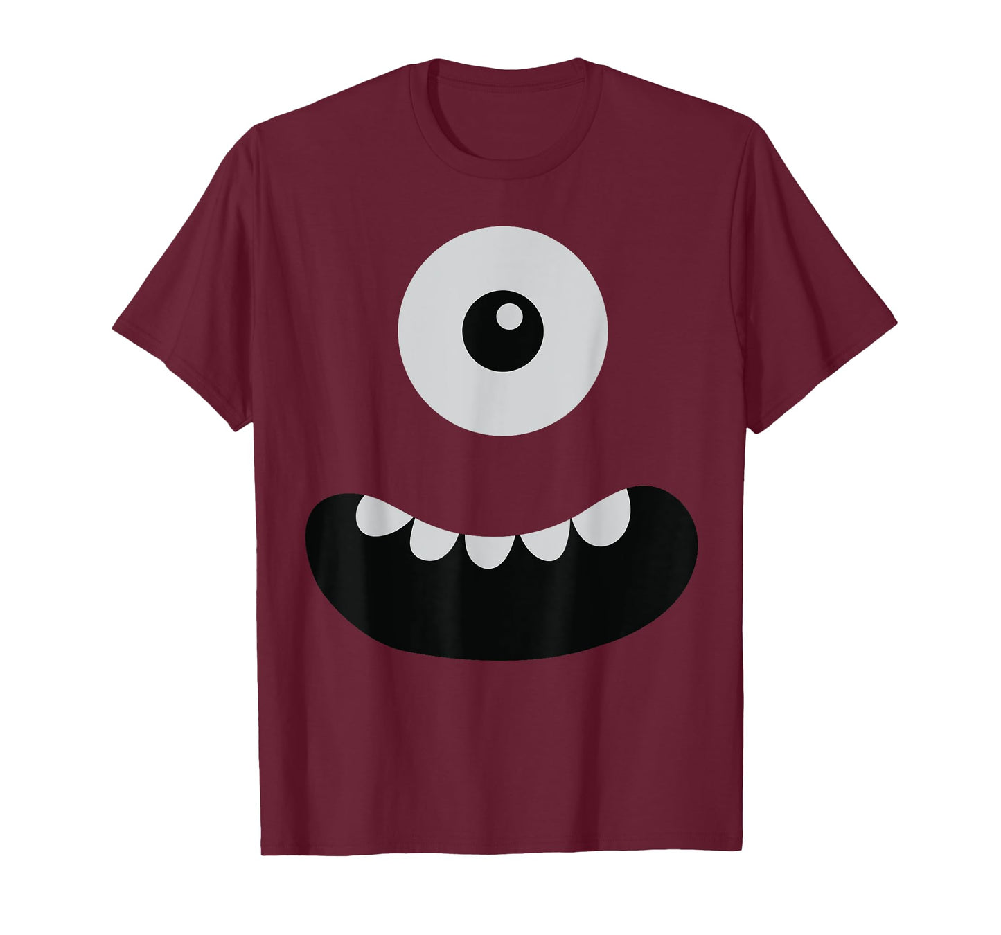 Cute One Eyed Monster Face Costume Halloween T-Shirt
