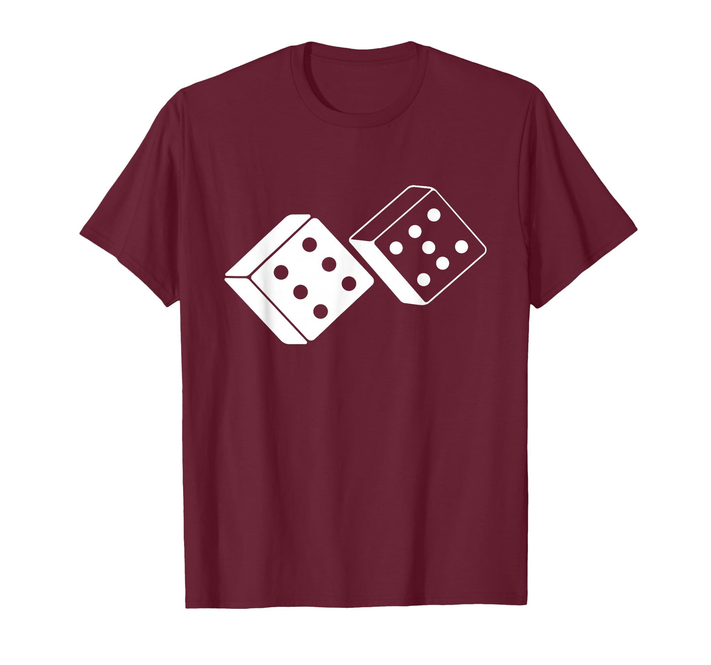 Dice 6 and 7 Matching 67 Dice Lovers Costumes 6-7 T-Shirt