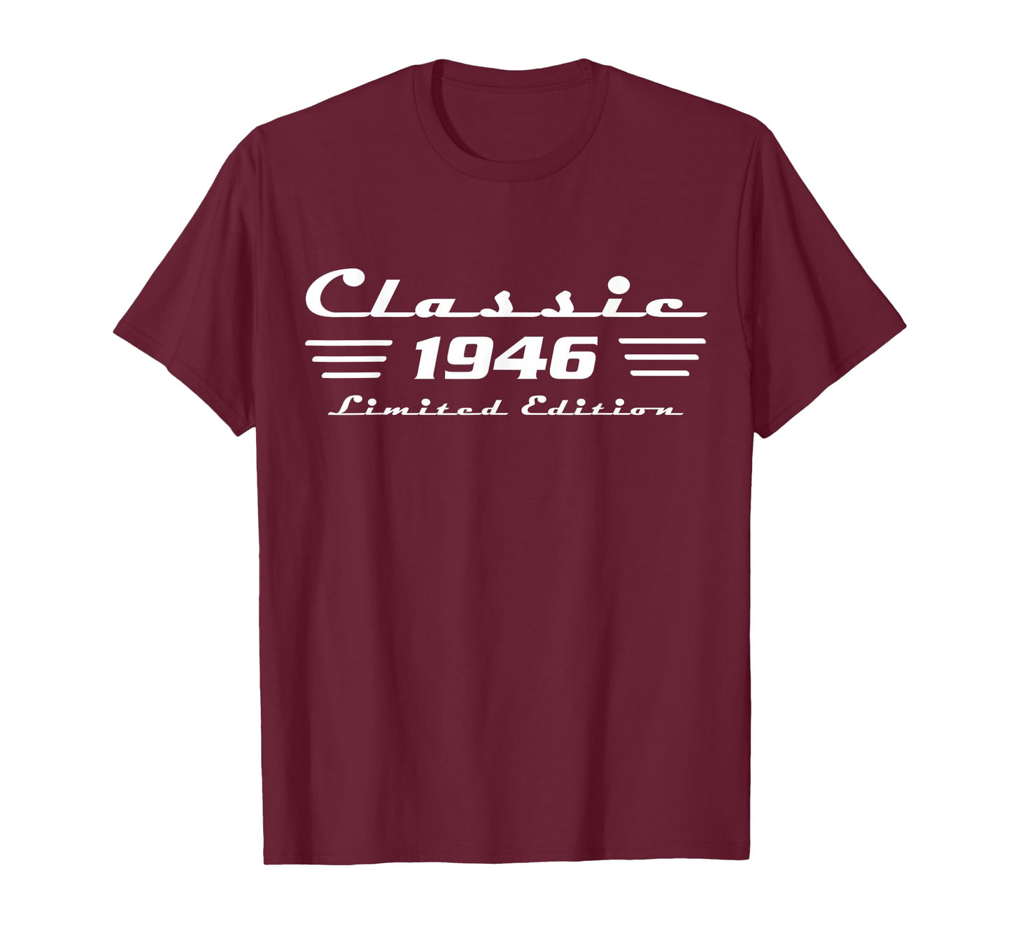 Classic 80 Birthday Decorations Men 80yr 1946 80th Birthday T-Shirt