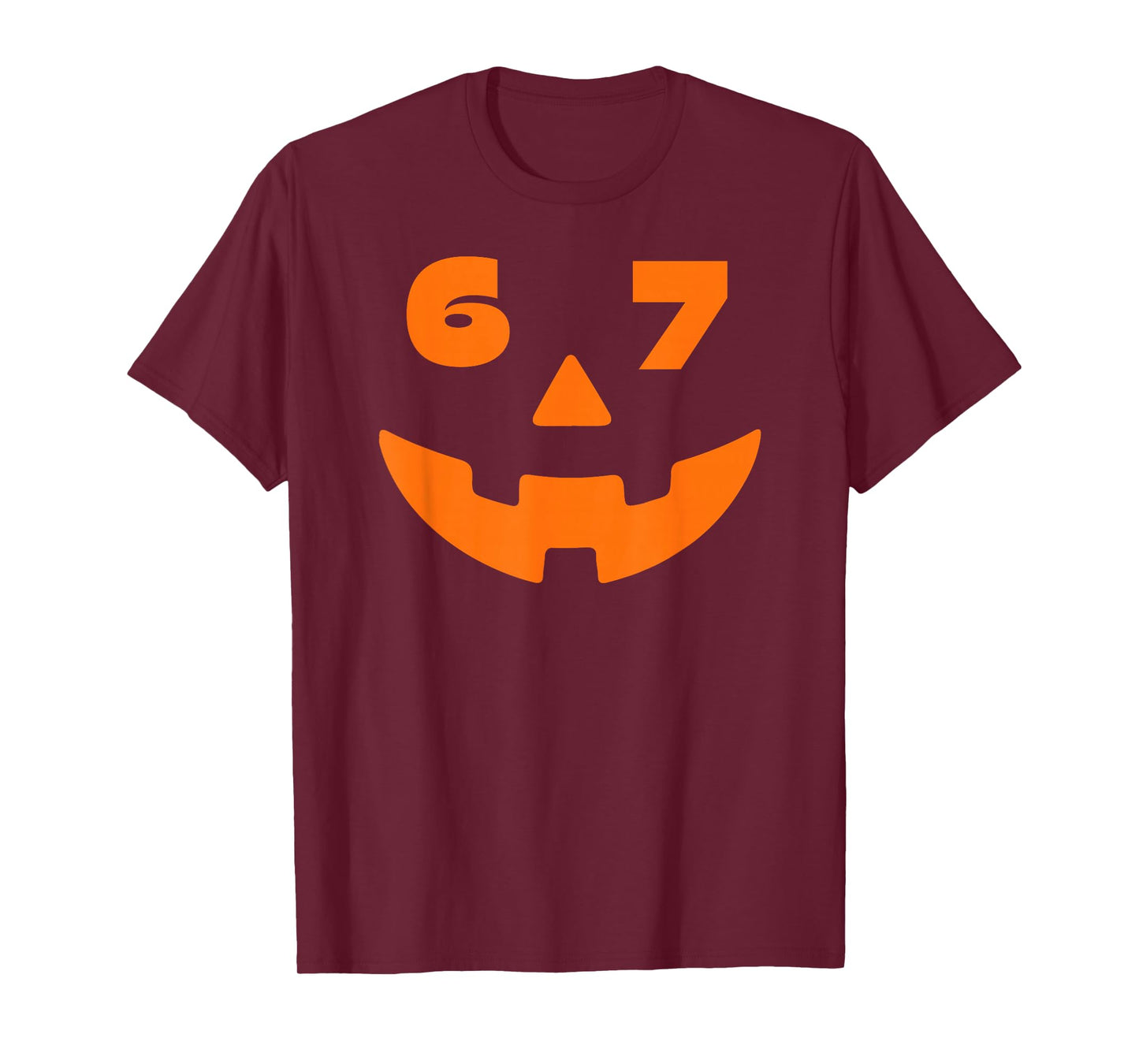 67 Six Seven Halloween Costume for Students Teachers Funny T-Shirt