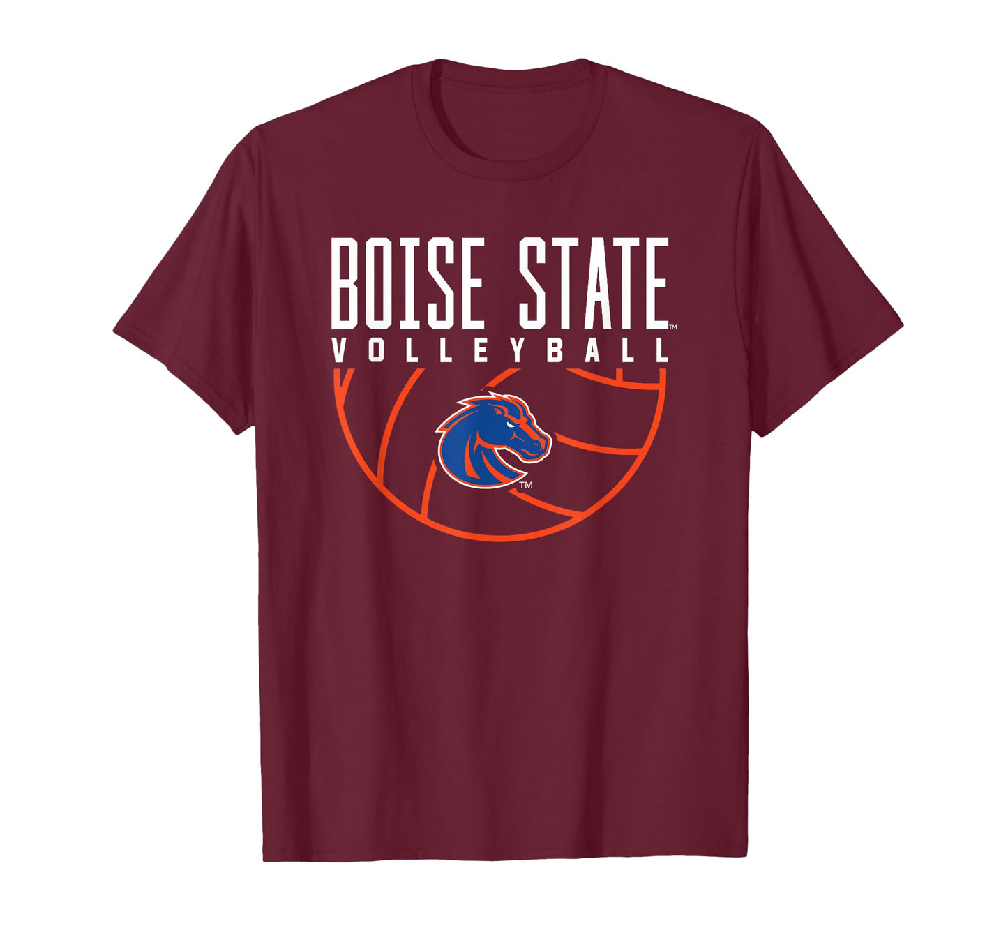 Boise State University BSU Broncos Volleyball Arch T-Shirt