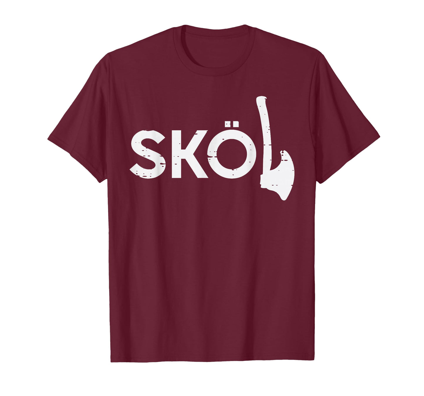 Viking Skol Axe Norse Mythology Chant Men Boys Kids Women T-Shirt