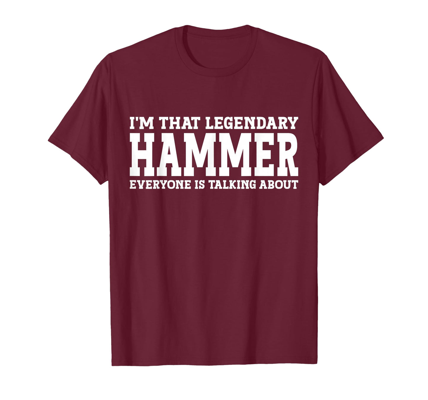 Hammer Surname Funny Team Family Last Name Hammer T-Shirt