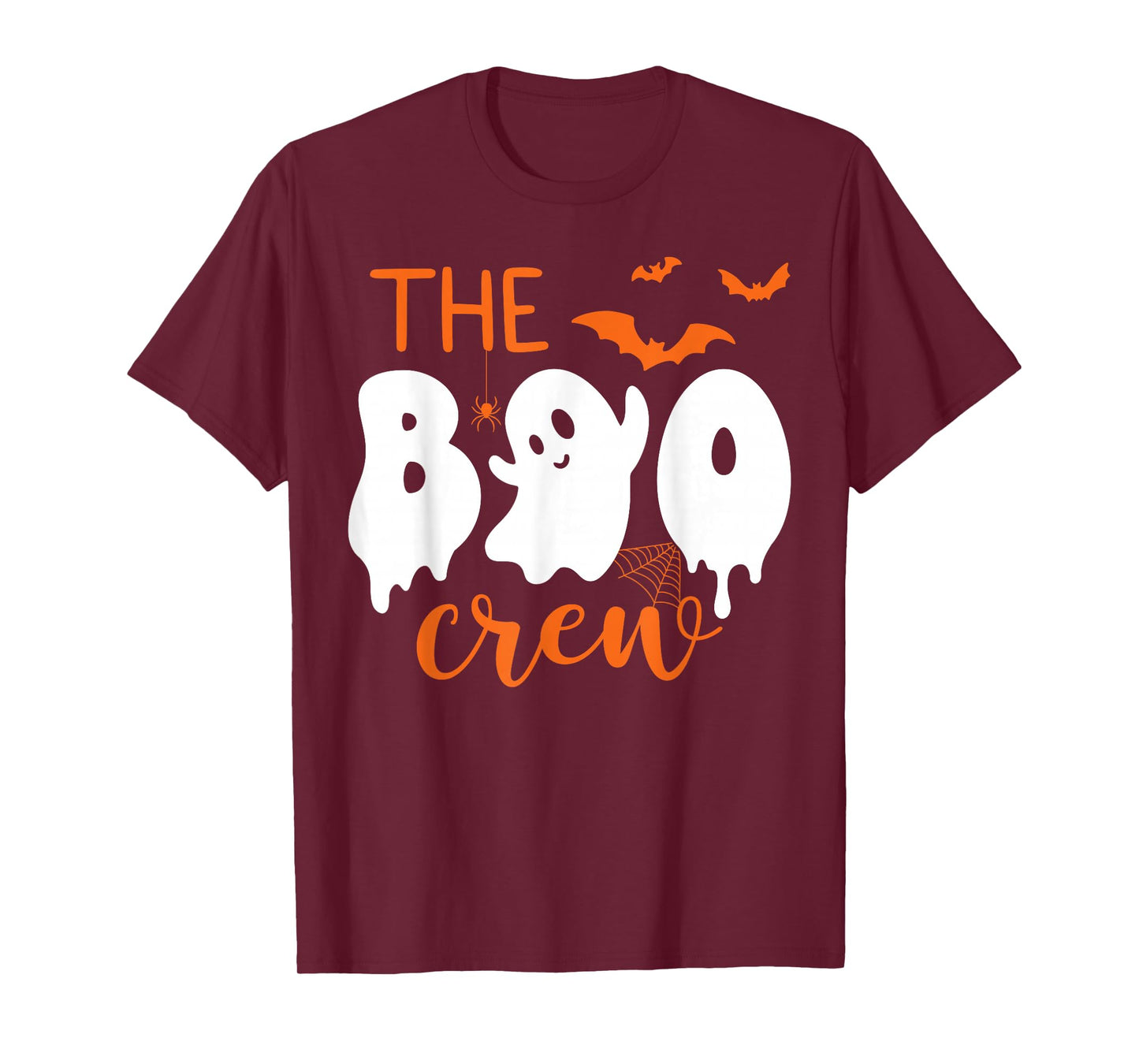 Halloween Ghost Boo Crew Costume Matching Adults Kids Cousin T-Shirt