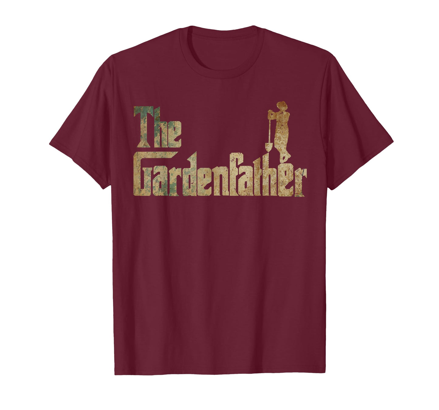Gardener The Gardenfather Gardening Plant Lover Vintage Mens T-Shirt