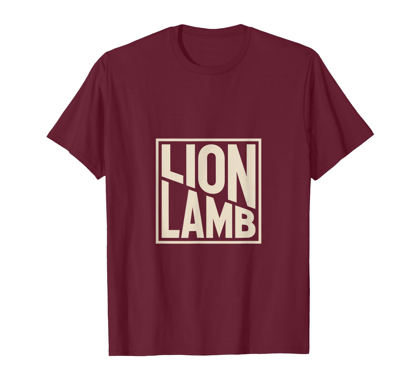 Christian Lion Lamb Faith Jesus Bible Verse T-Shirt
