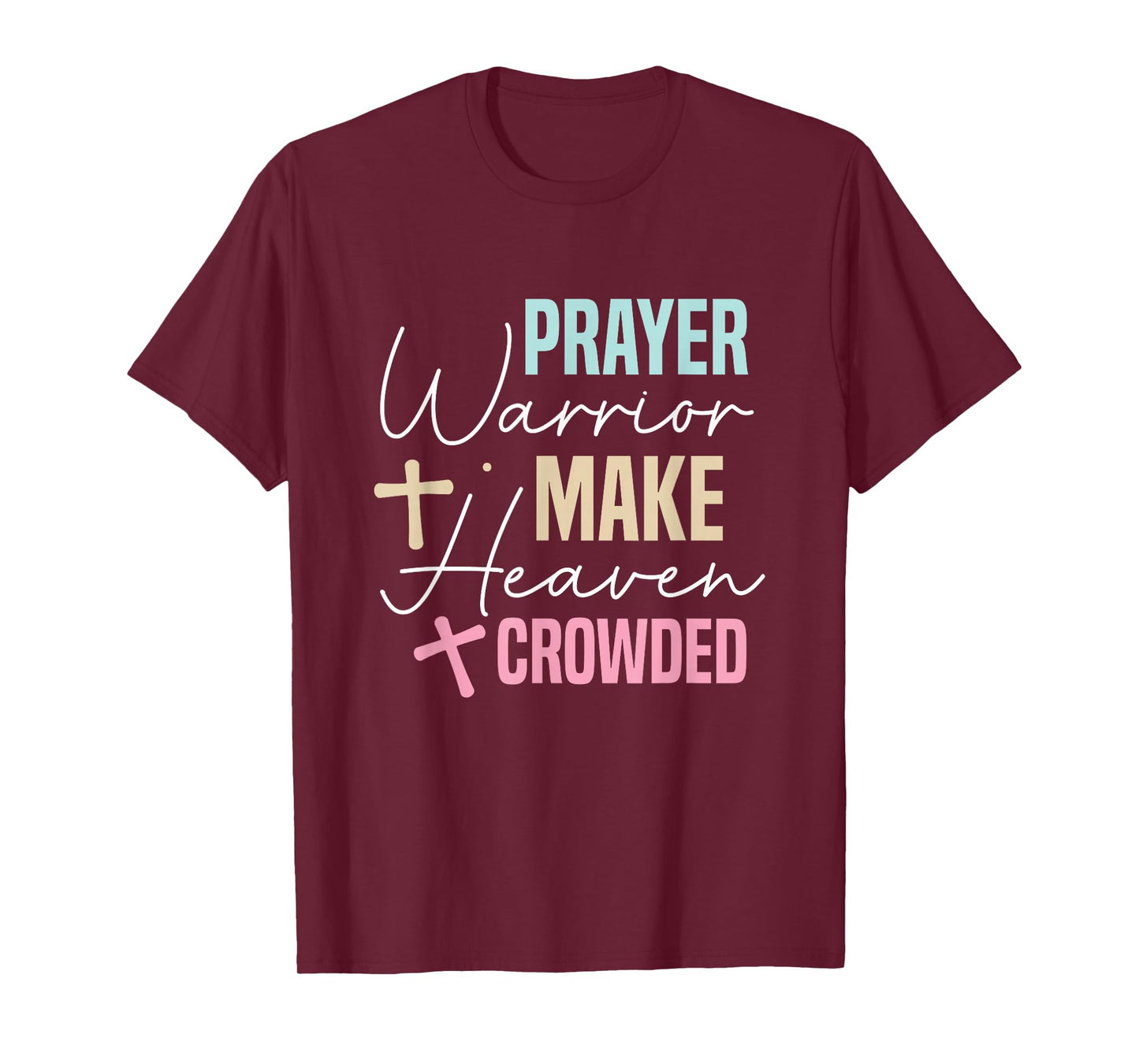 Prayer Warrior Christian Faith Jesus Cross Bible Shirt T-Shirt