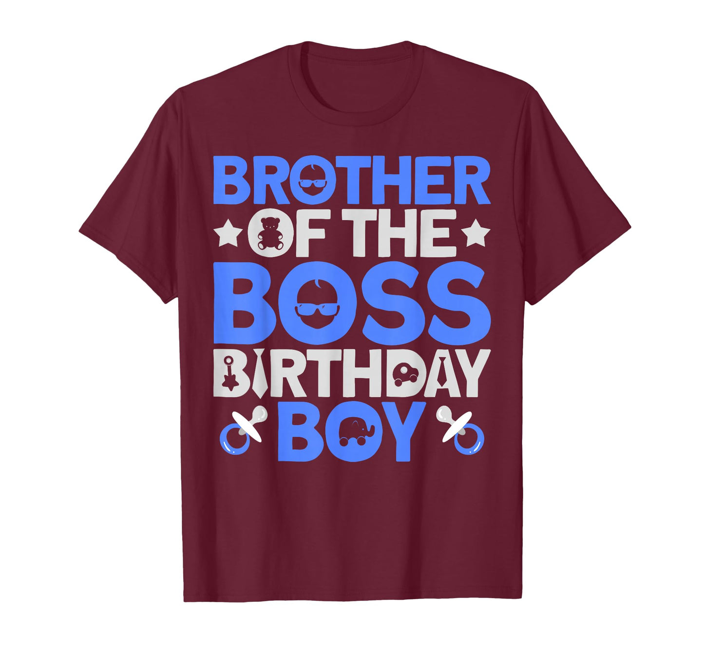 Brother Of The Boss Birthday Party Outfit Like A Boss Bro T-Shirt