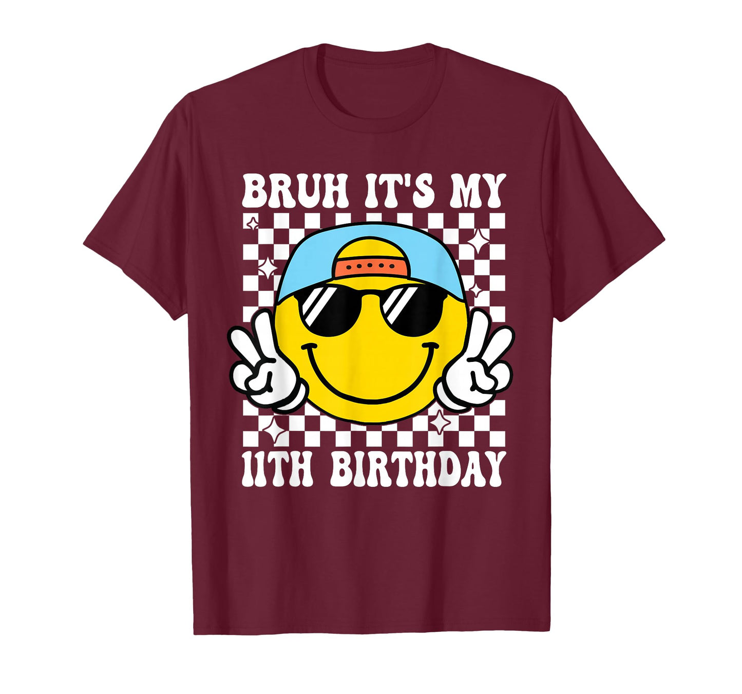 Bruh It's My 11th Birthday 11 Year Old Birthday Boys Girls T-Shirt