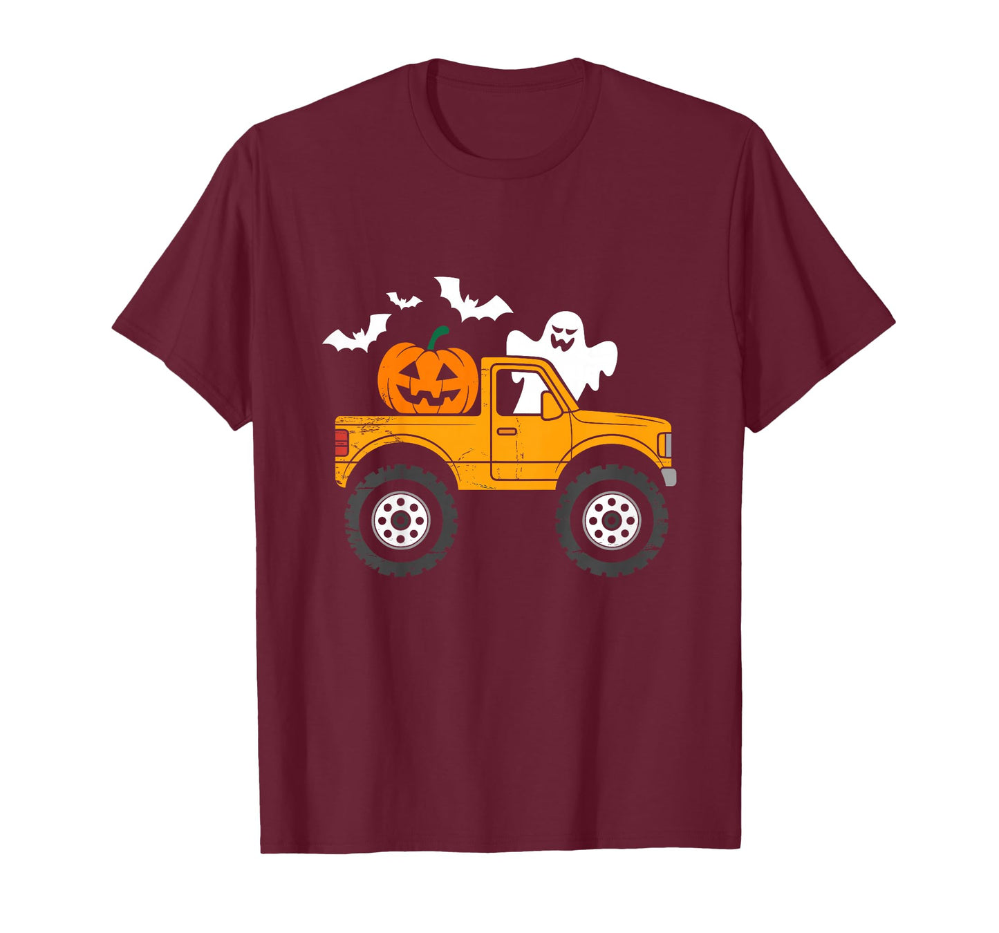 Kids Monster Truck Halloween Costume for Boys Toddler T-Shirt