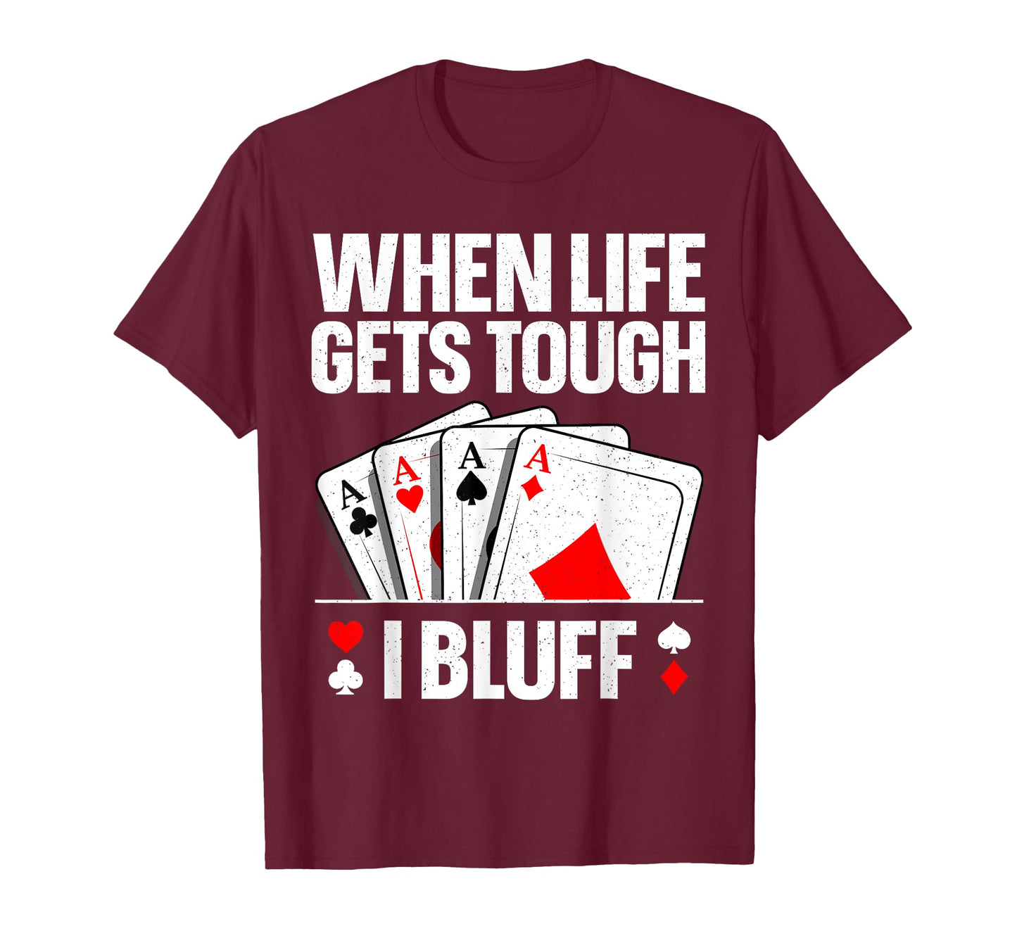 Poker Design For Men Women Card Player Gambling Casino Lover T-Shirt