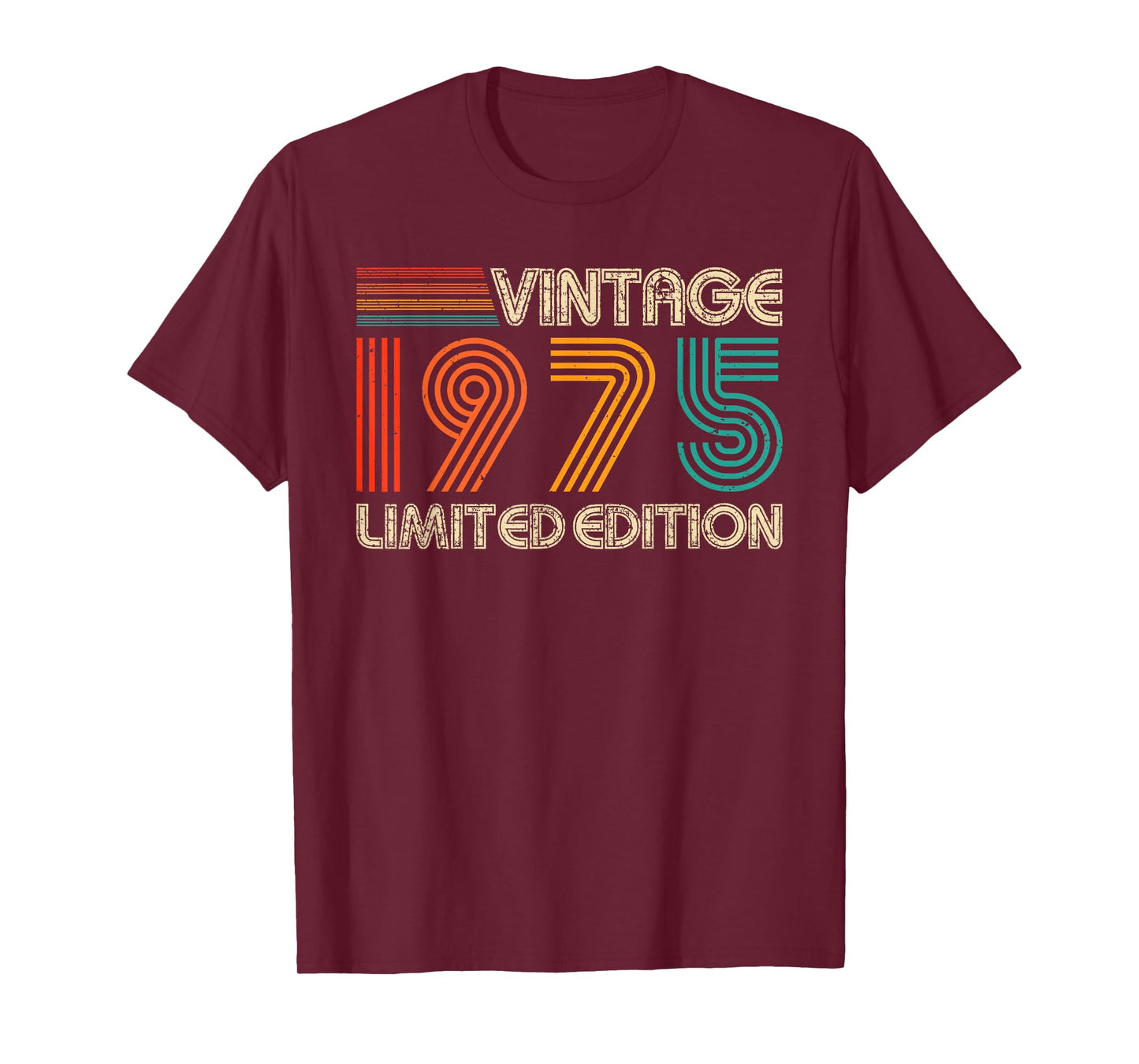 Vintage 1975 Limited Edition Classic 1975 Men Women Vintage T-Shirt