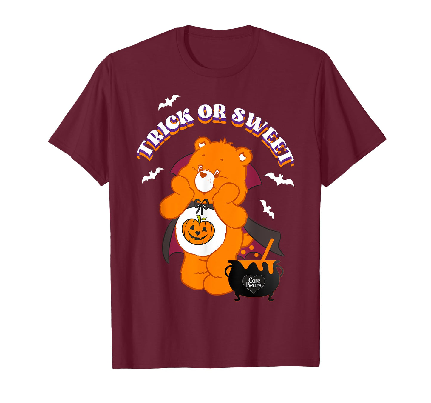 Care Bears Trick Or Sweet Halloween Cauldron Magic T-Shirt