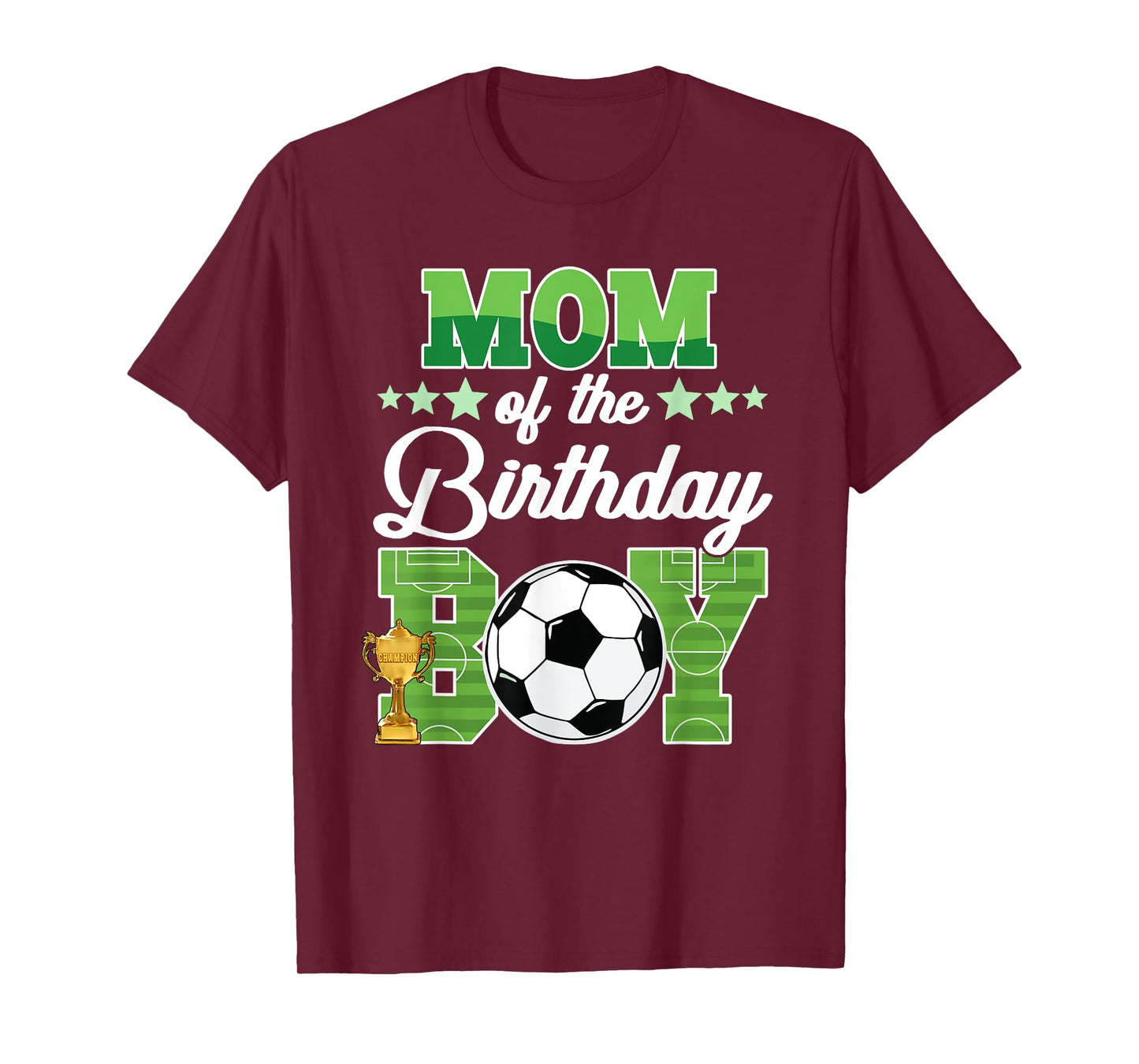 Soccer Mom Birthday Boys Party Family Matching T-Shirt