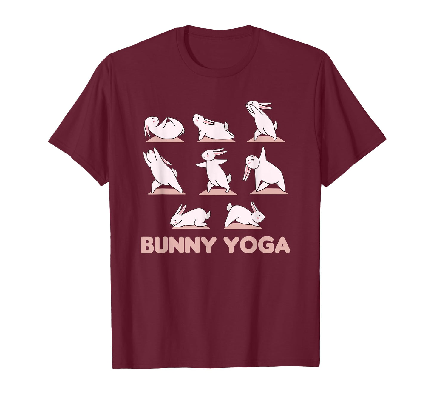 Bunny Yoga Cute Rabbits Do Sport Bunny Yoga T-Shirt