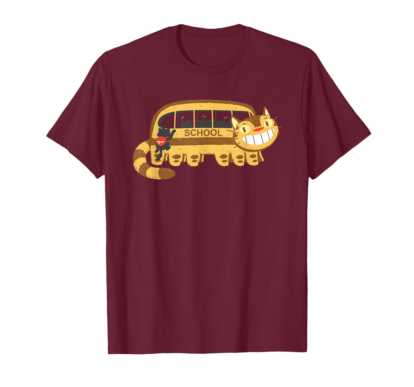 Cats In A Catbus Headed To School Schoolcatbus T-Shirt