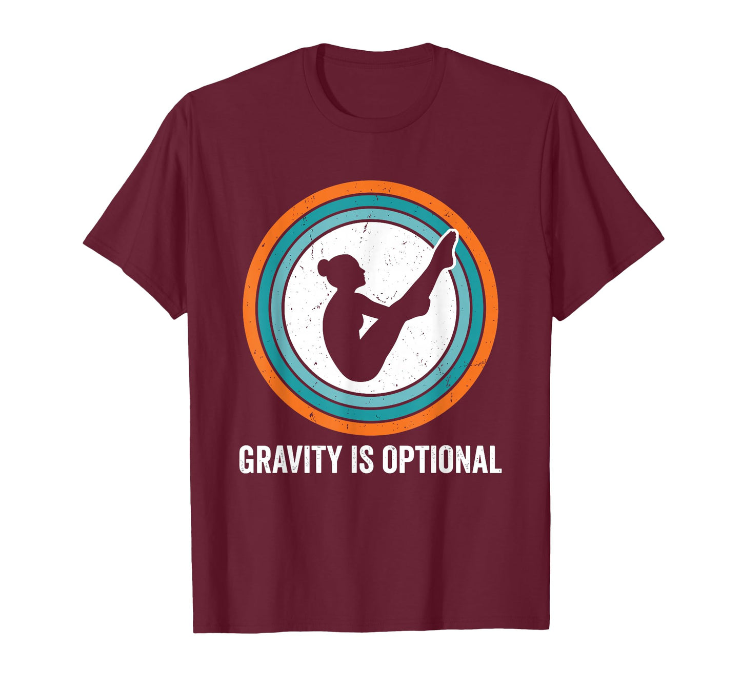 Gravity is Optional Springboard Diving Pose T-Shirt
