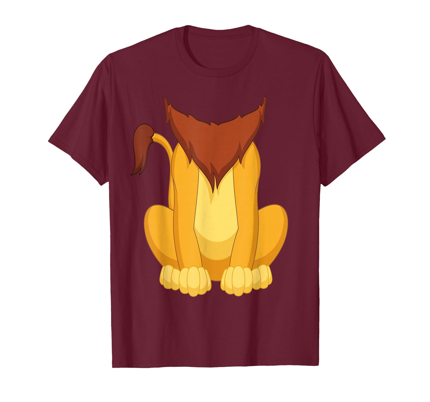 Lion Shirt Adult Men Women Kids Lion Costume T-Shirt