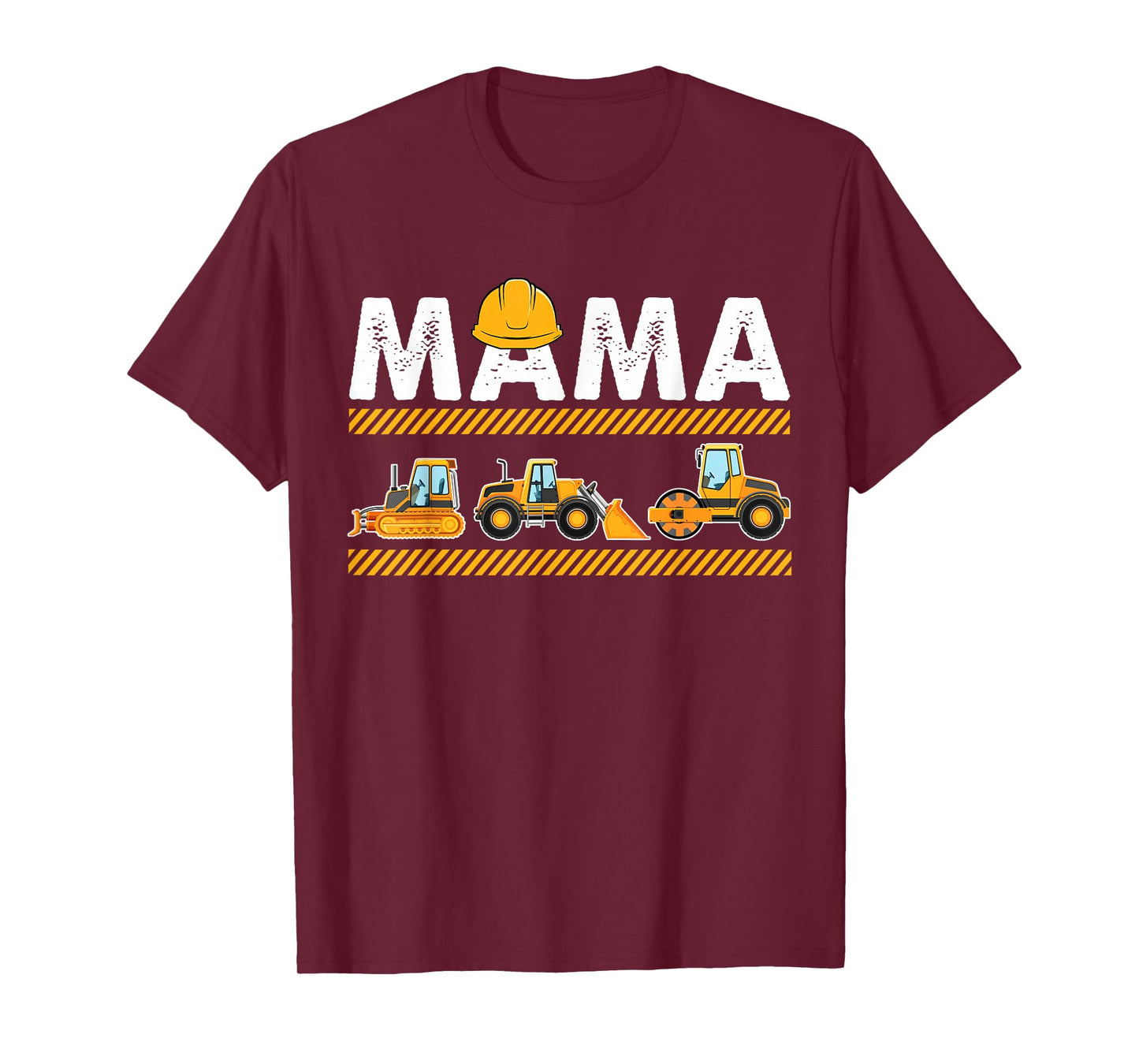 Funny Mama Construction Excavator Kids Matching Family T-Shirt