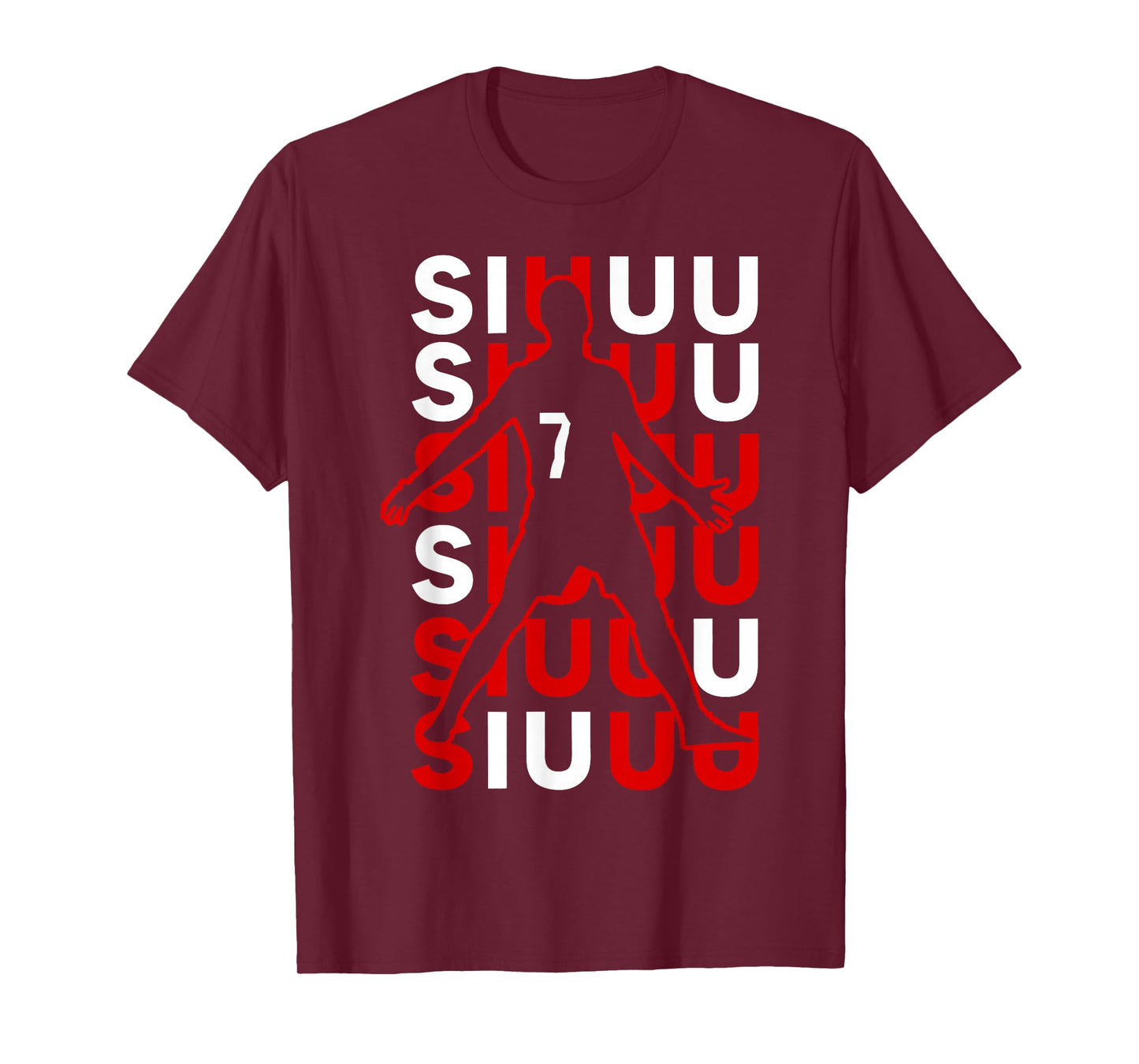 Siuuuu Funny Soccer Present For Soccer Lovers Fan Kid's Boys T-Shirt