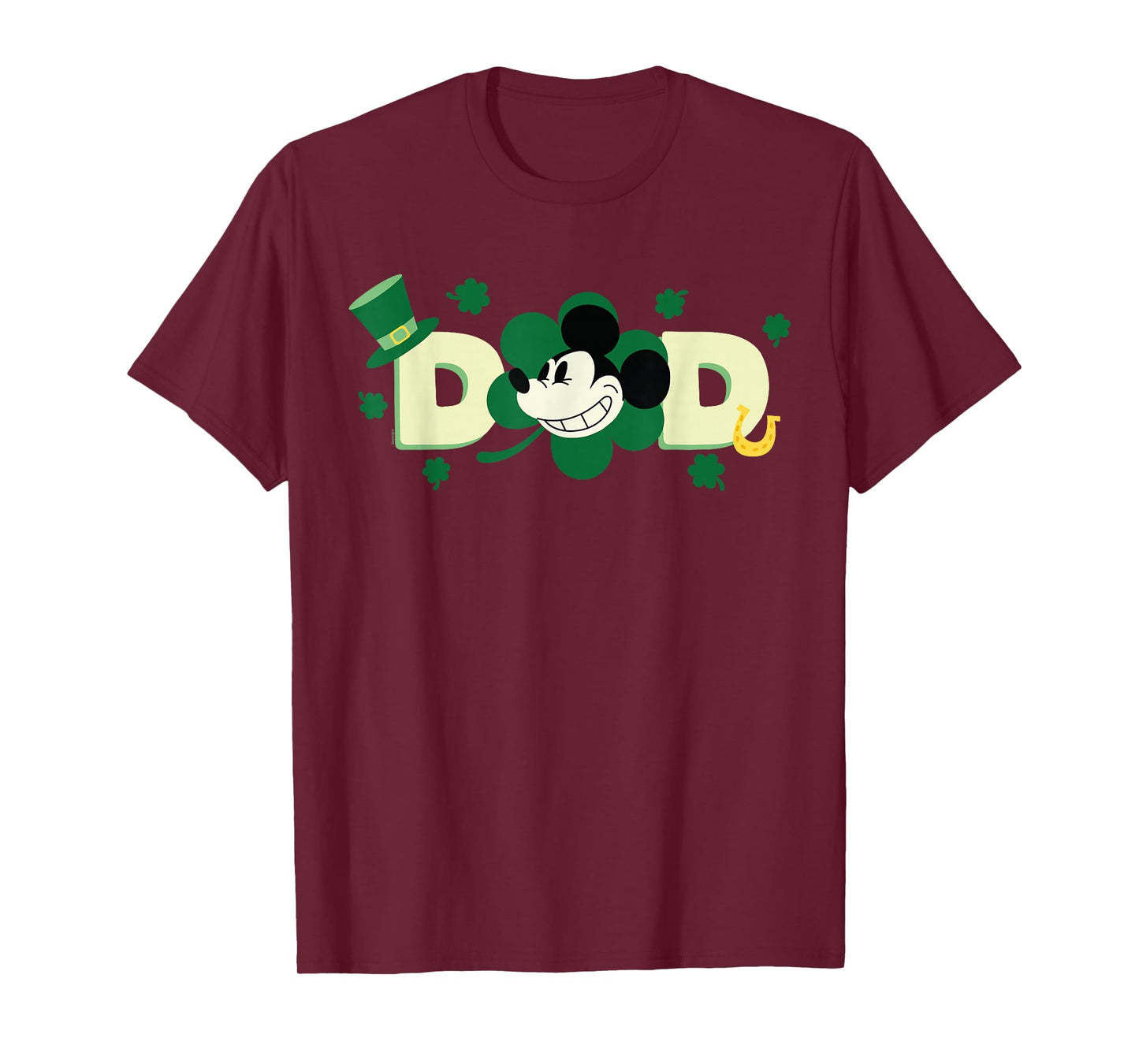 Disney St. Patrick's Day Dad Gift Lucky Matching Trip T-Shirt