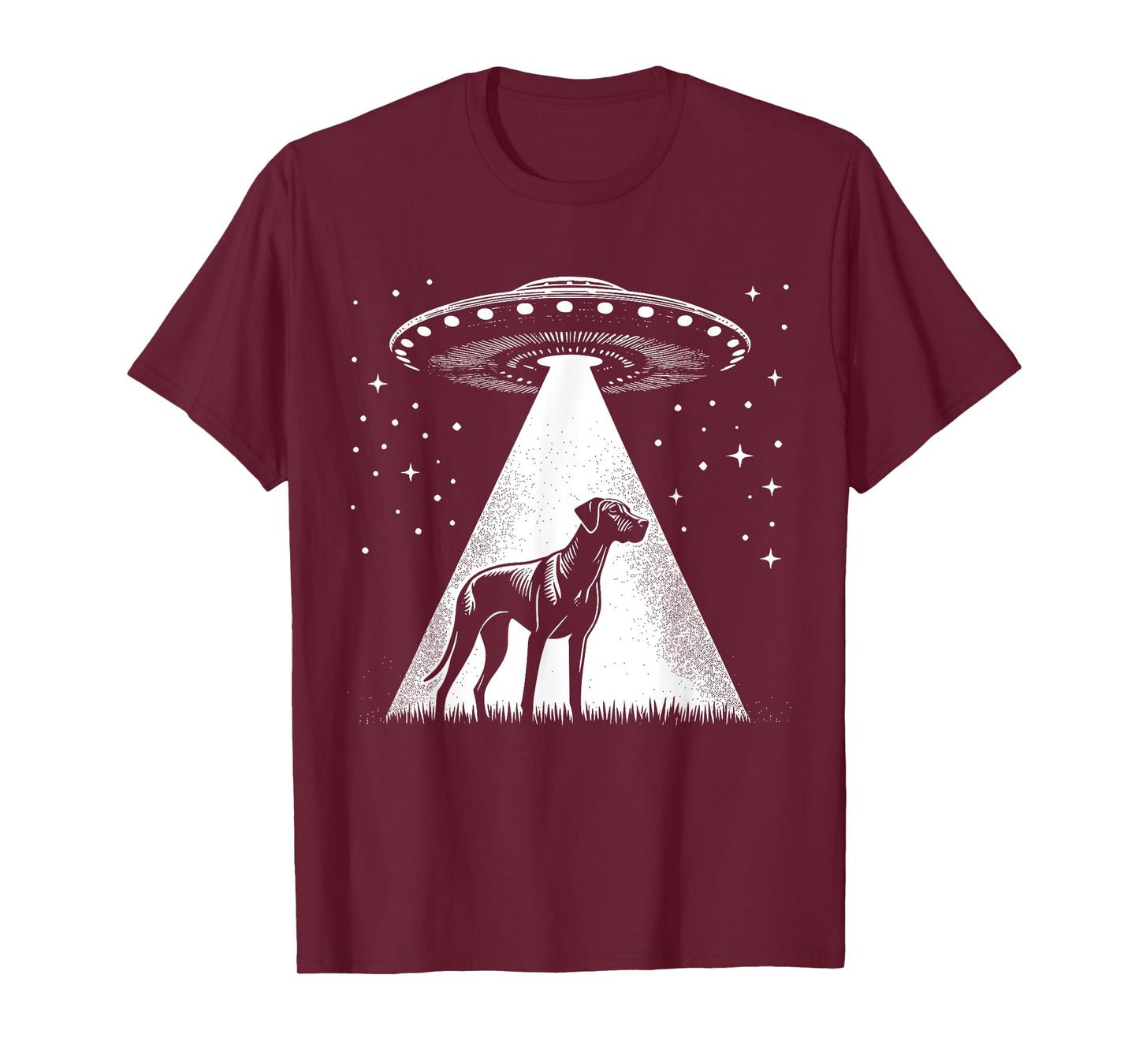 Rhodesian Ridgeback Mom Dad Dog - Funny Alien UFO T-Shirt